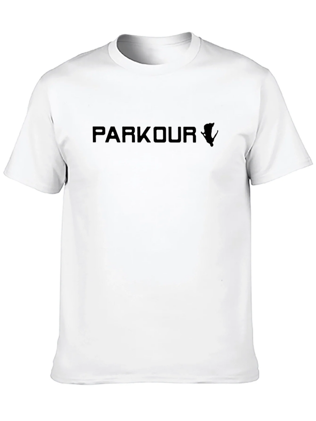 Parkour Black T-Shirt for Urban Freerunning
