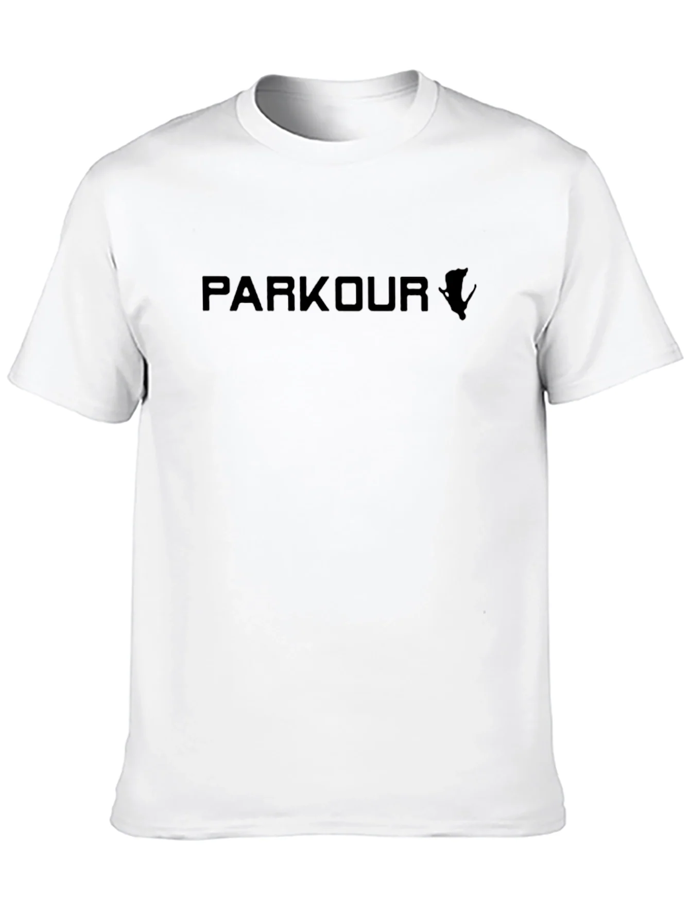 Parkour Black T-Shirt for Urban Freerunning
