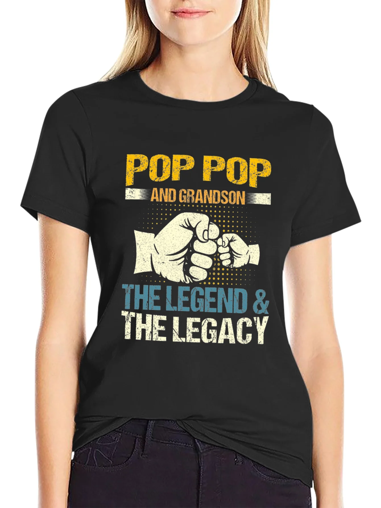 Pop Pop & Grandson T-Shirt - The Legend & The Legacy