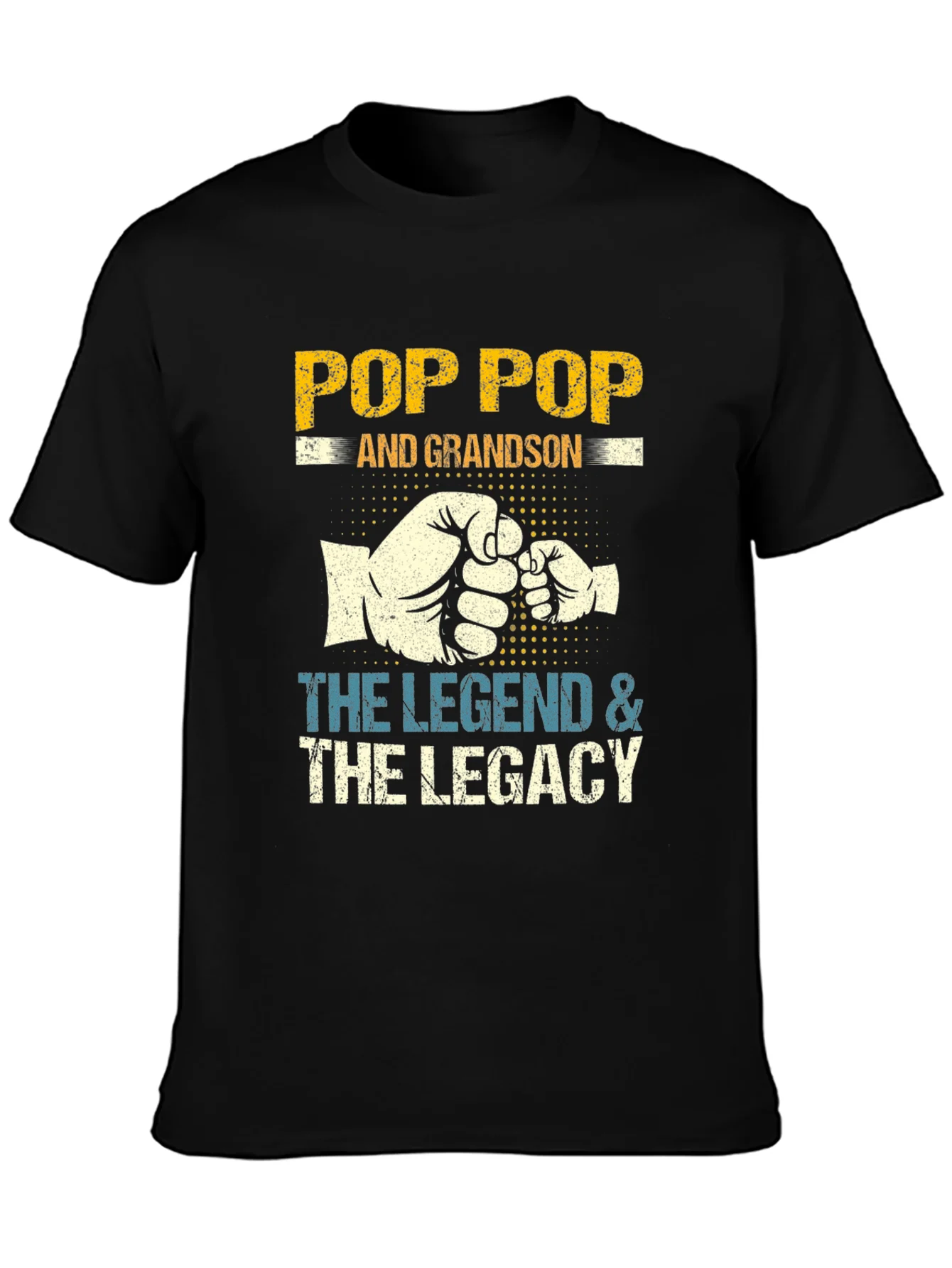 Pop Pop & Grandson T-Shirt - The Legend & The Legacy