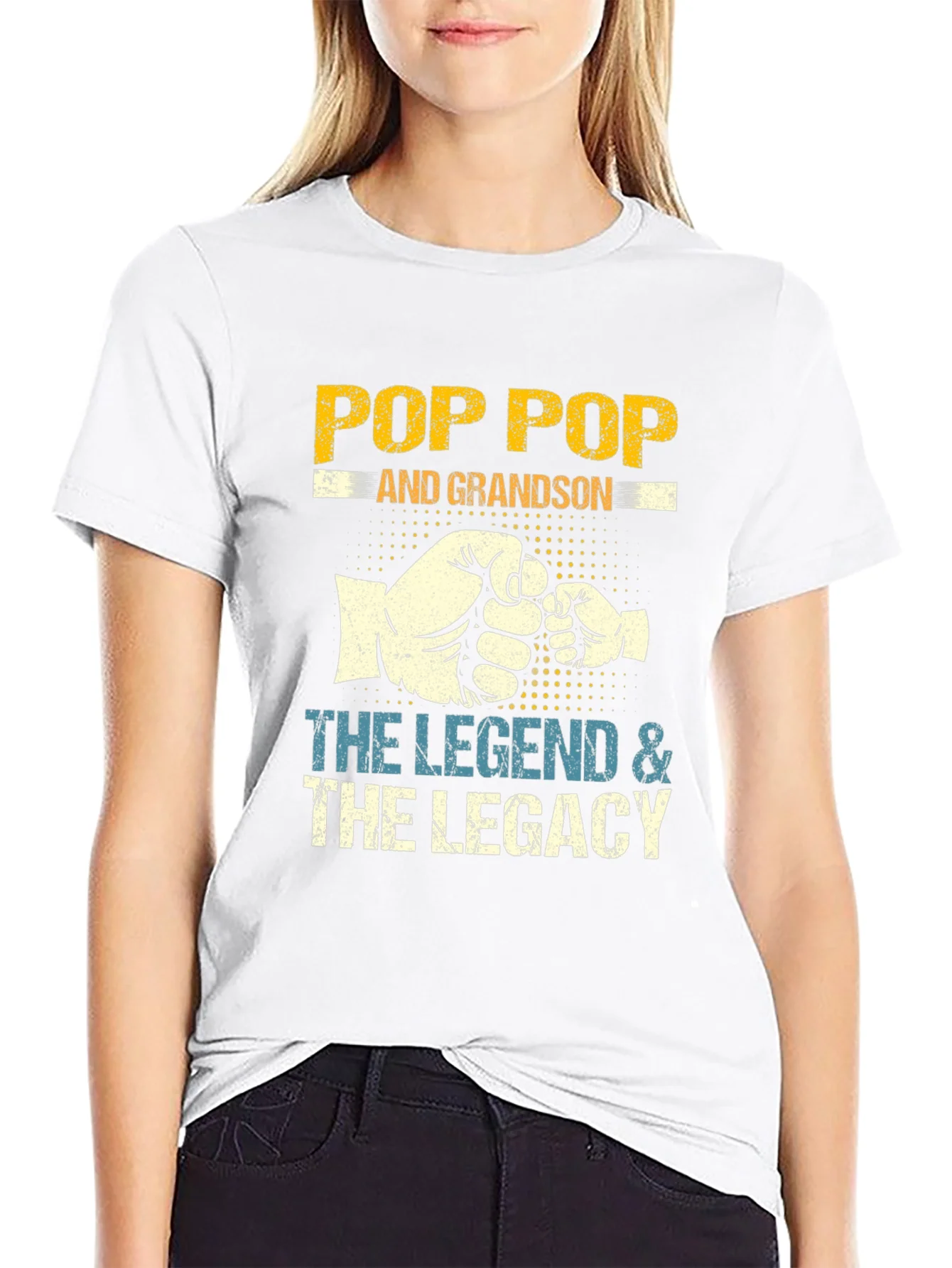 Pop Pop & Grandson T-Shirt - The Legend & The Legacy