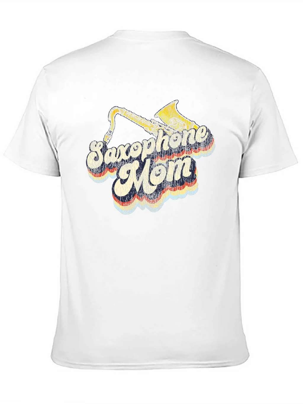 Saxophone Mom T-Shirt - Retro Design