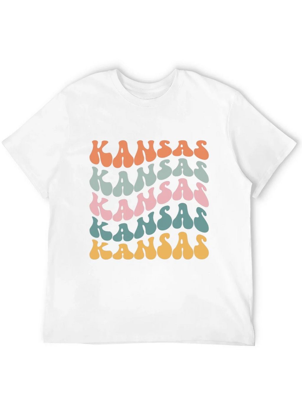Kansas Graphic Tee - Retro State Pride