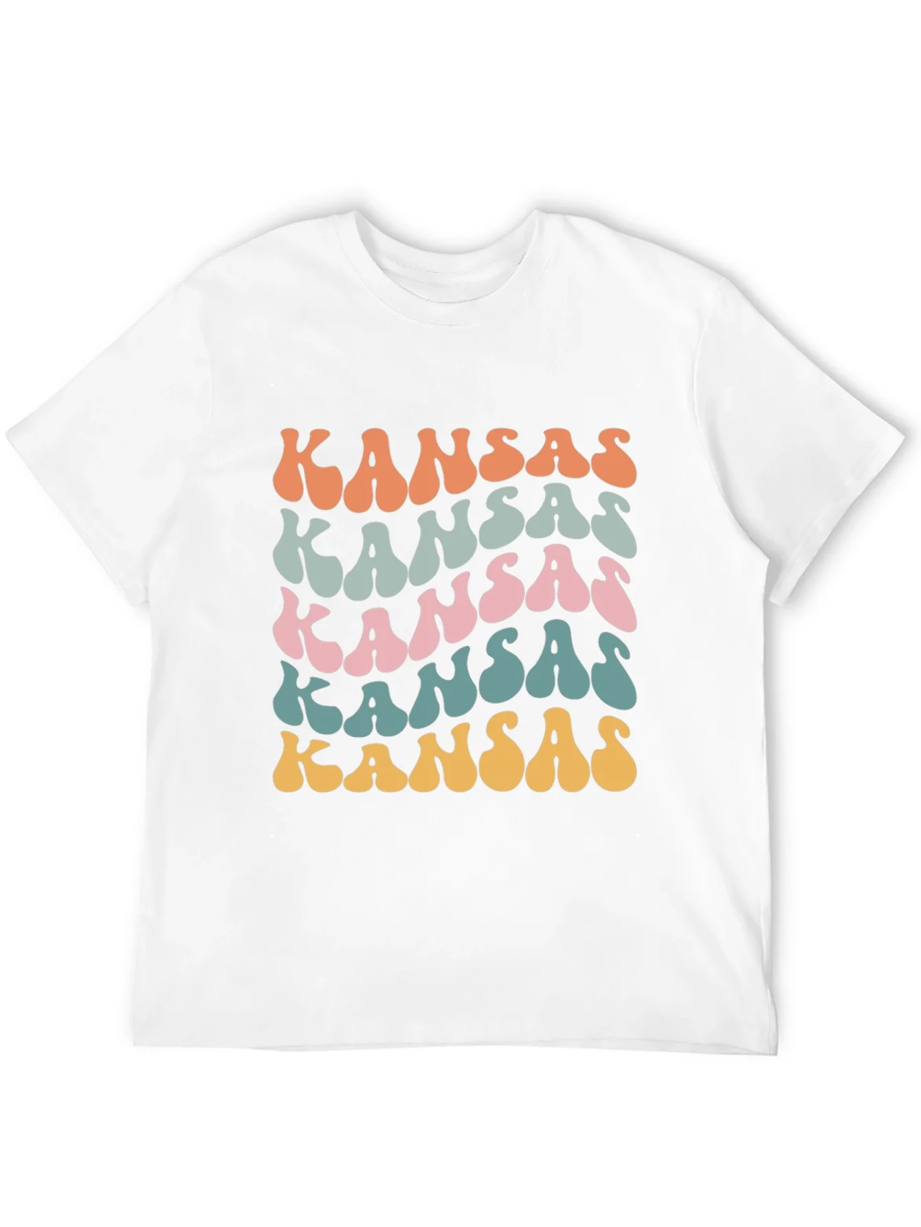 Kansas Graphic Tee - Retro State Pride