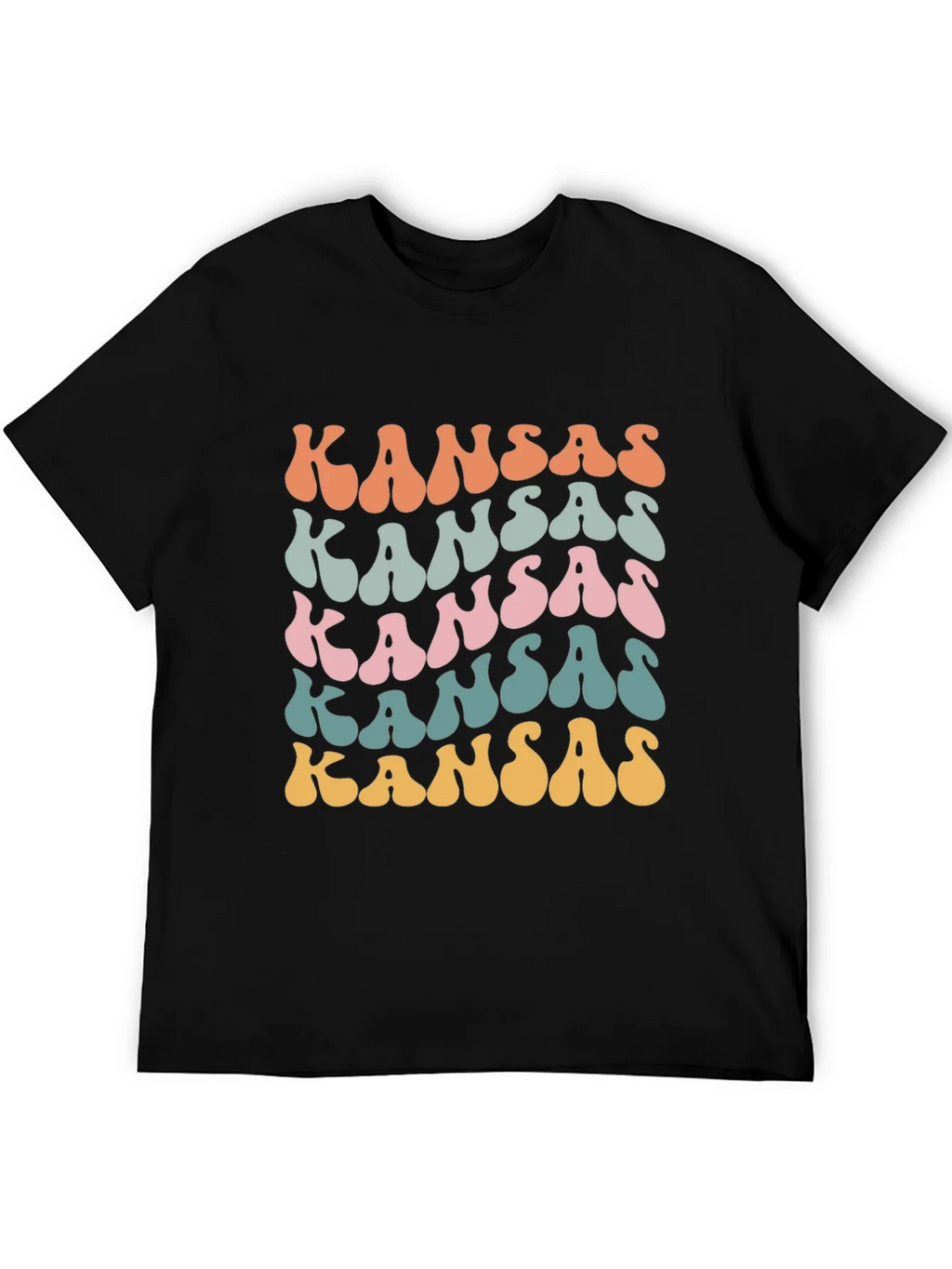 Kansas Graphic Tee - Retro State Pride