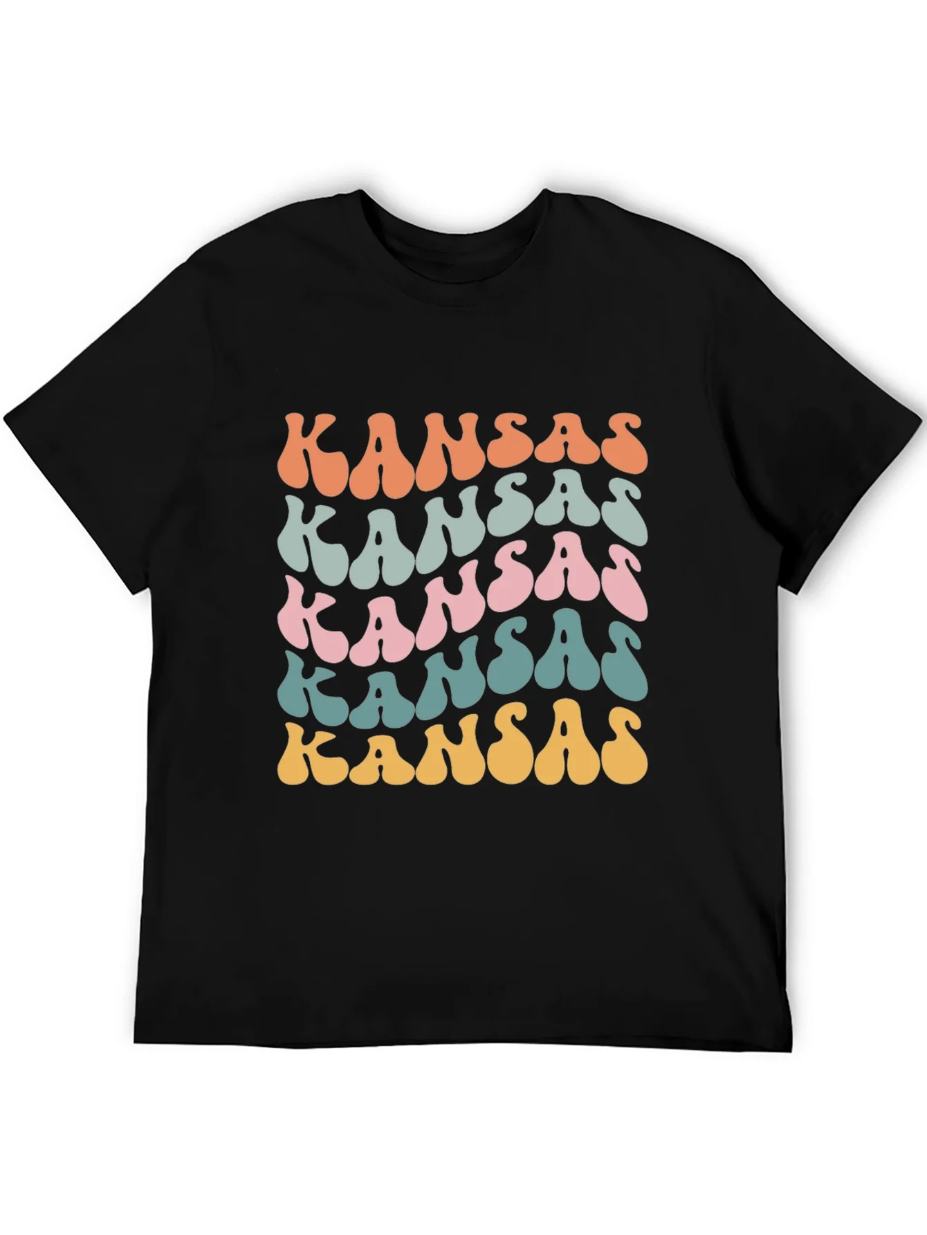 Kansas Graphic Tee - Retro State Pride