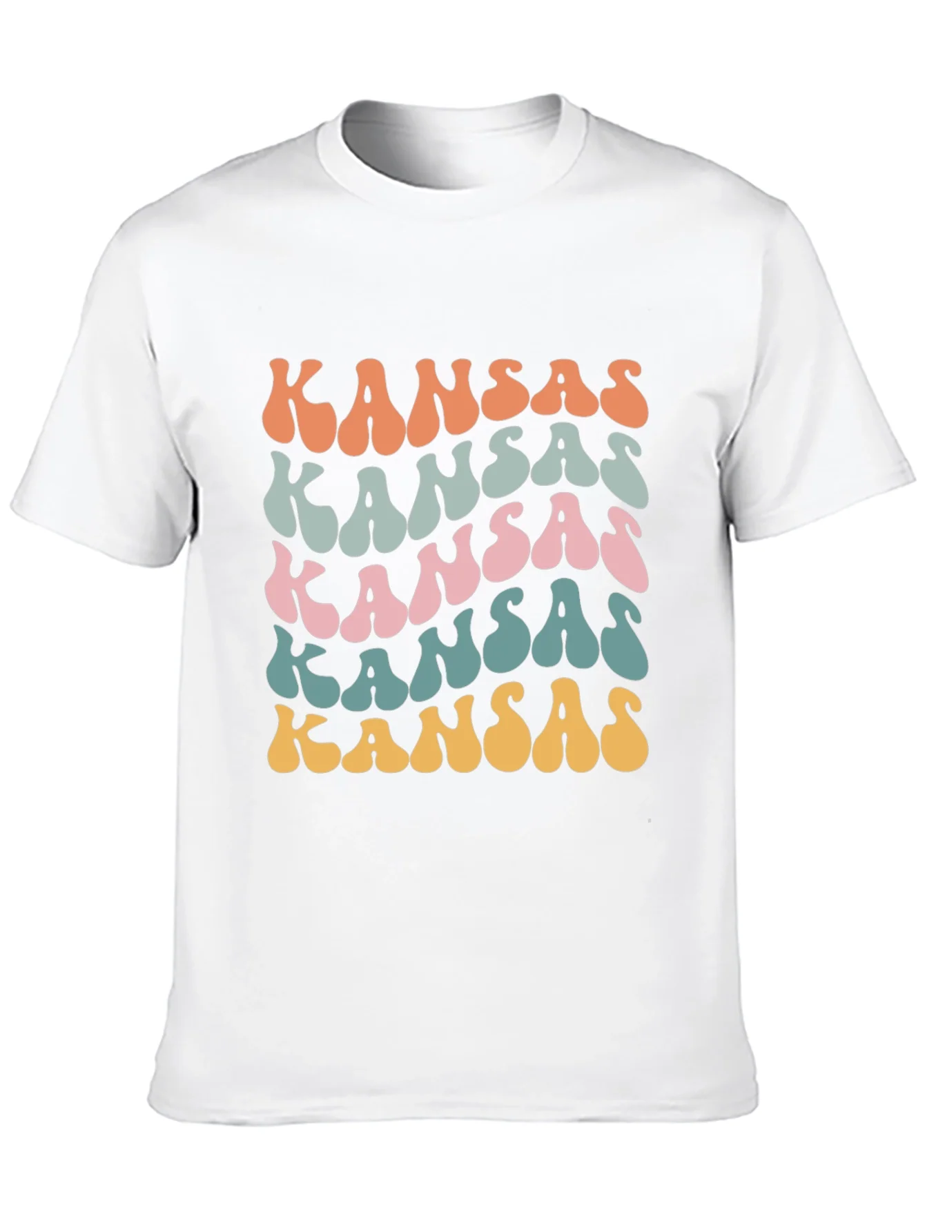 Kansas Graphic Tee - Retro State Pride