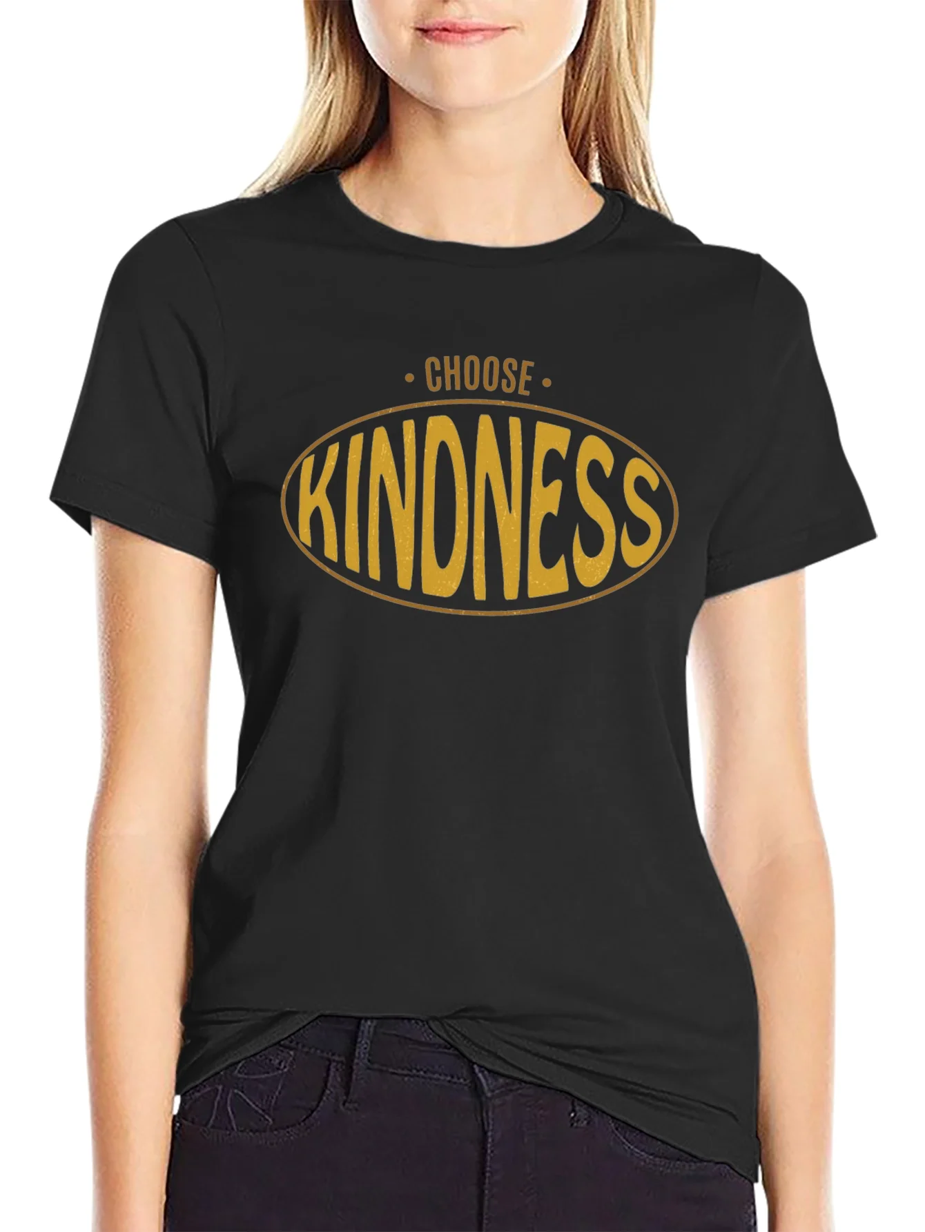 Choose Kindness Graphic Tee - Black