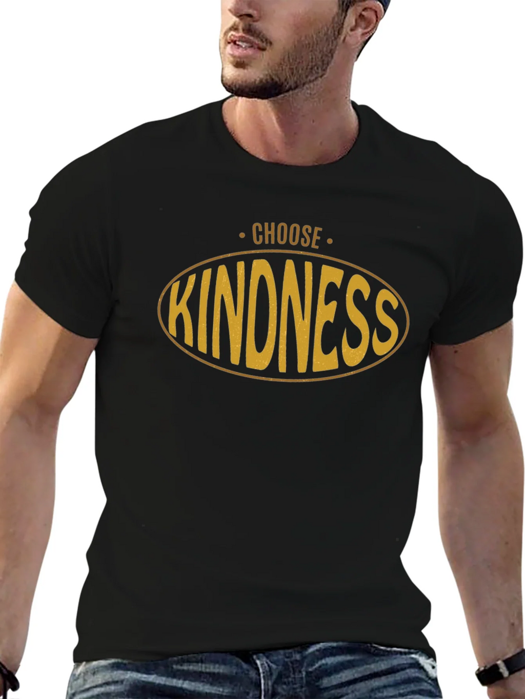 Choose Kindness Graphic Tee - Black