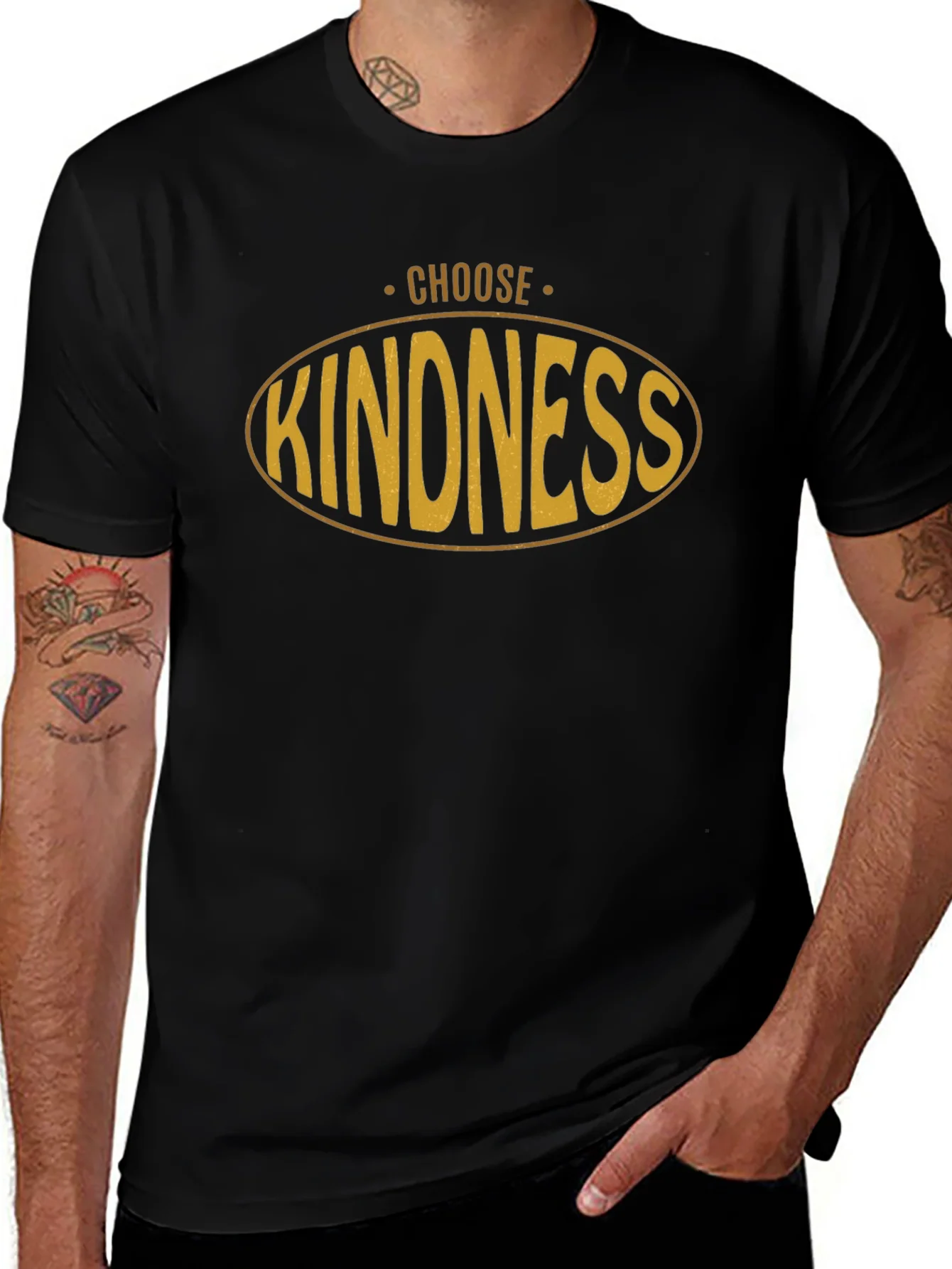 Choose Kindness Graphic Tee - Black