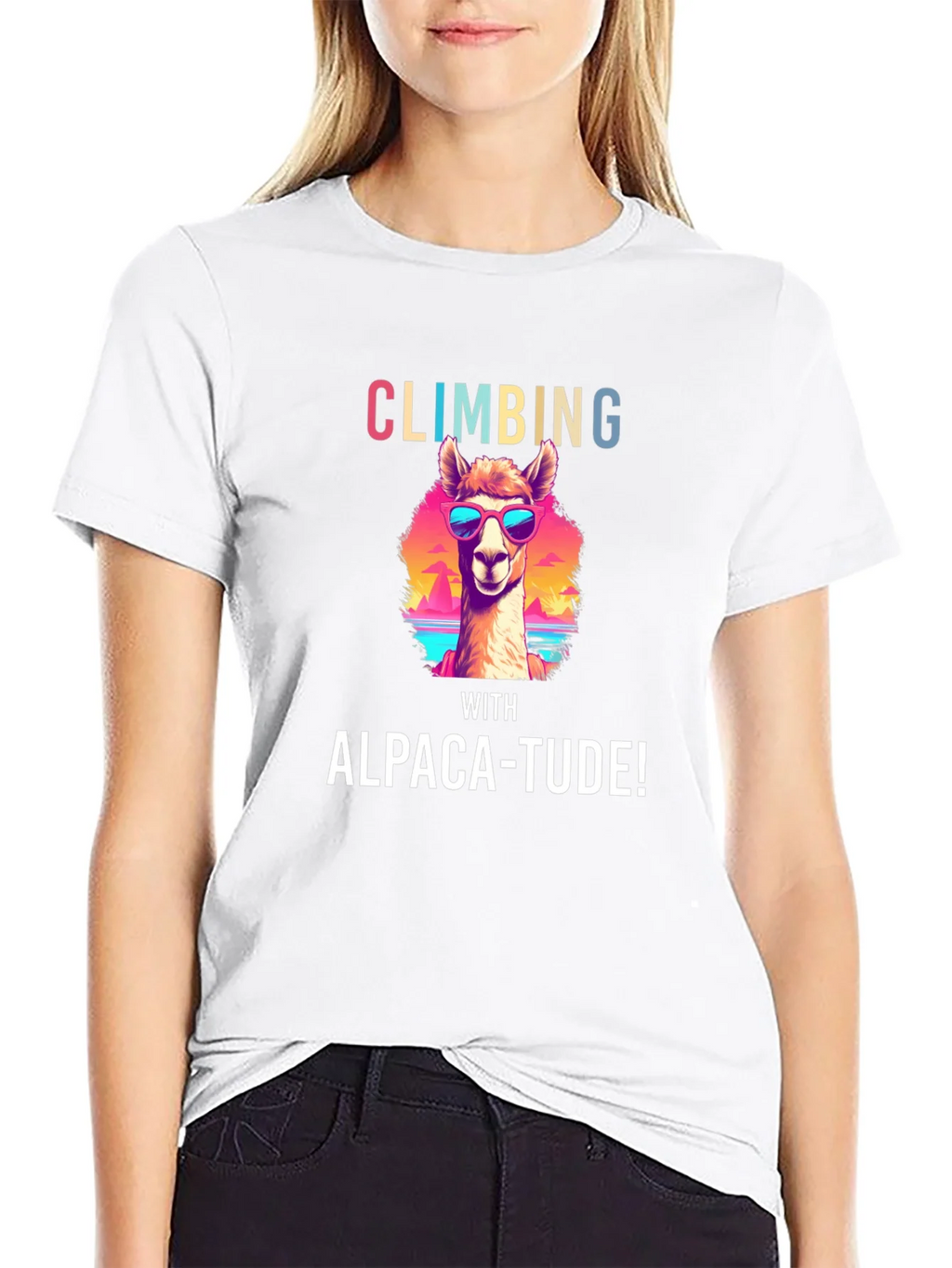Alpaca-tude Climbing T-Shirt
