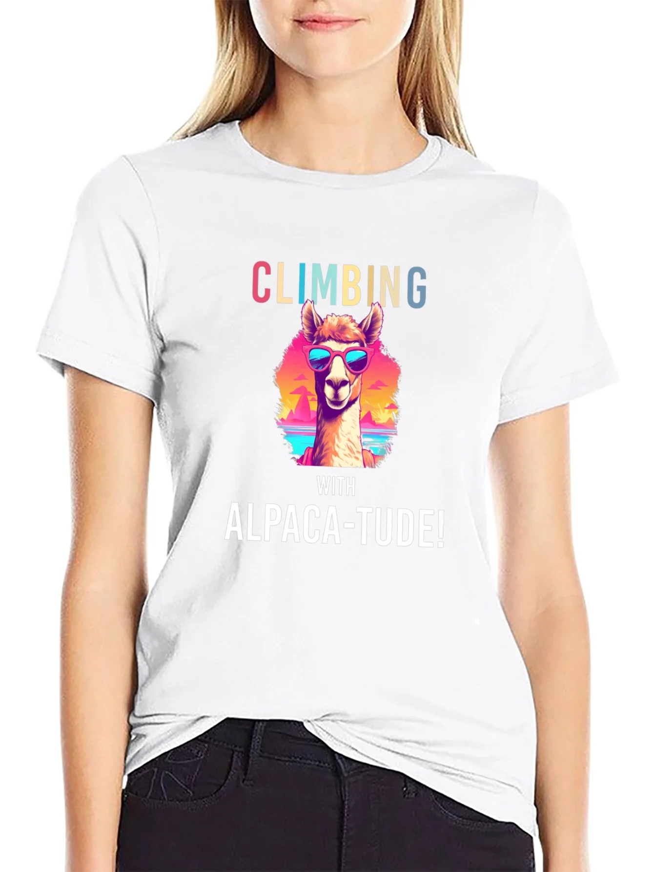 Alpaca-tude Climbing T-Shirt