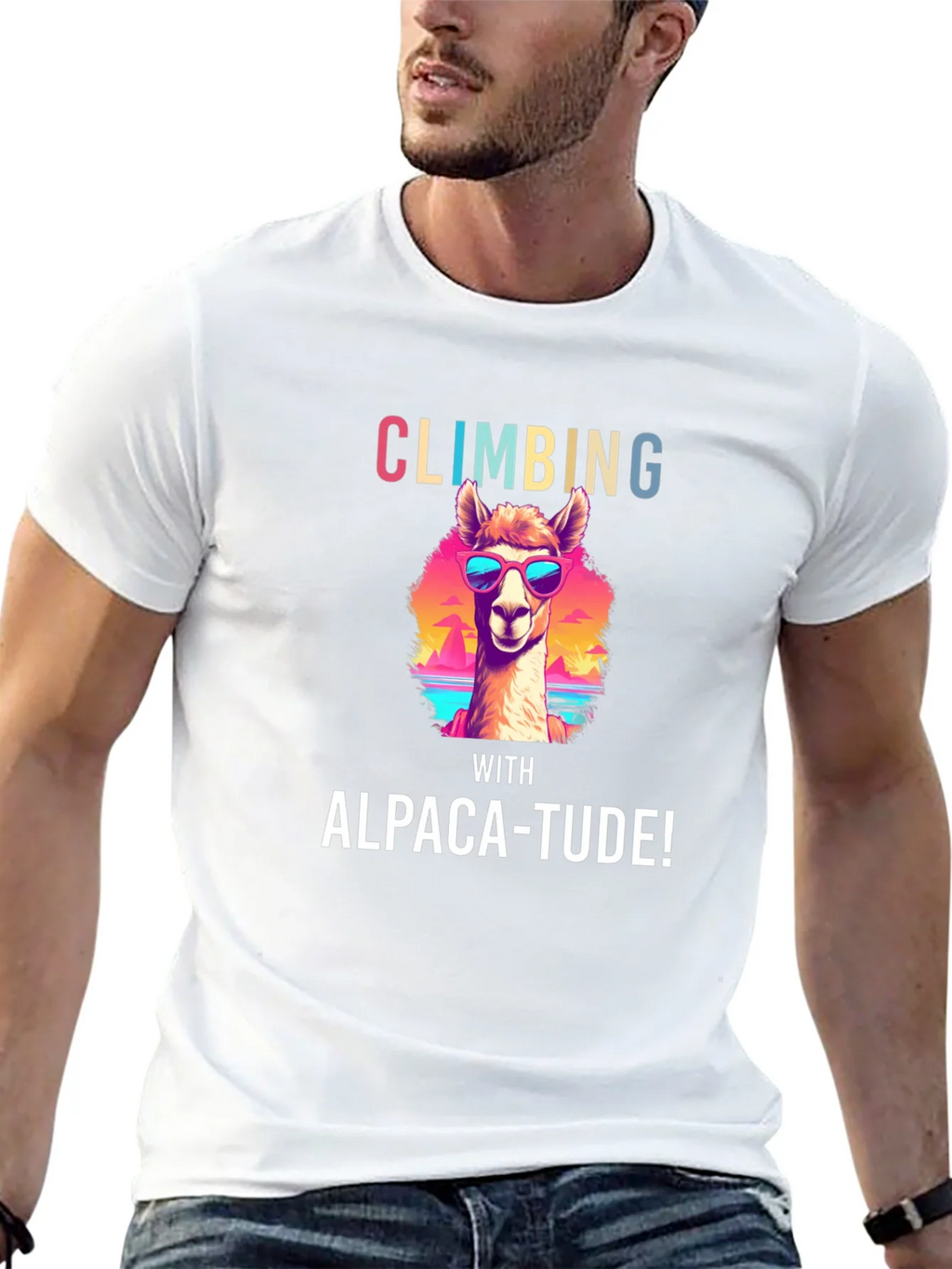 Alpaca-tude Climbing T-Shirt