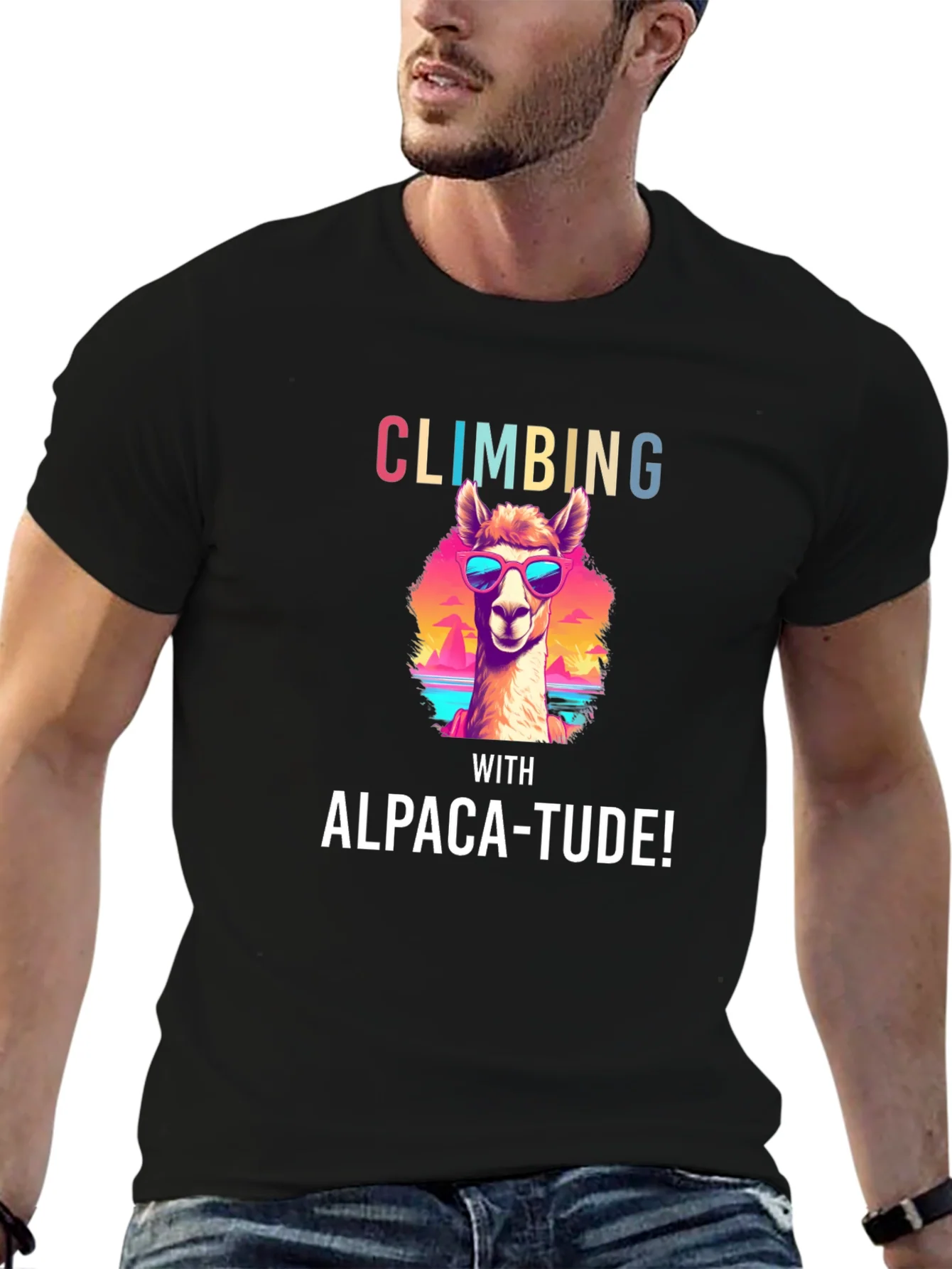 Alpaca-tude Climbing T-Shirt