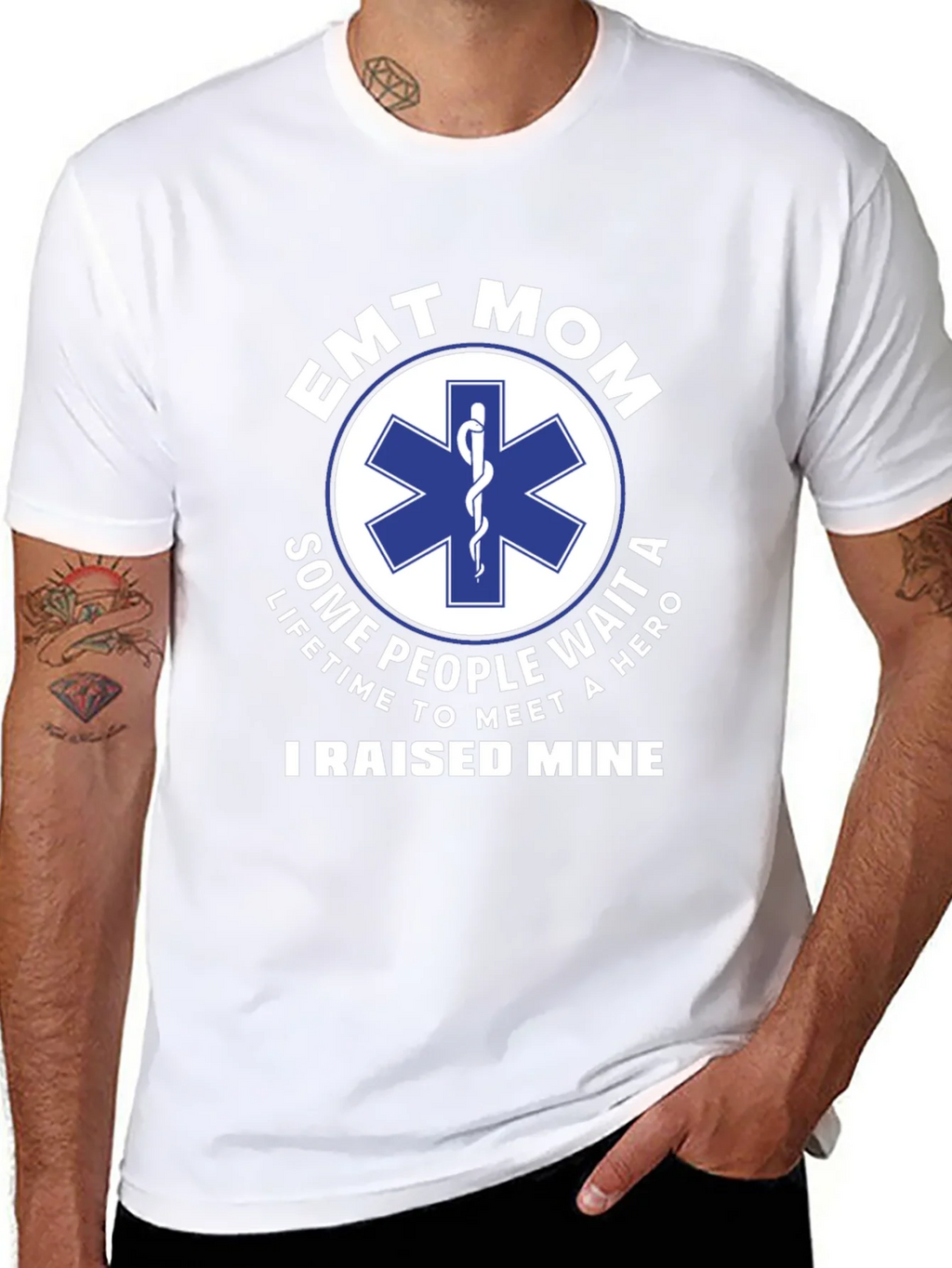 EMT Mom T-Shirt - Hero Raising Tee