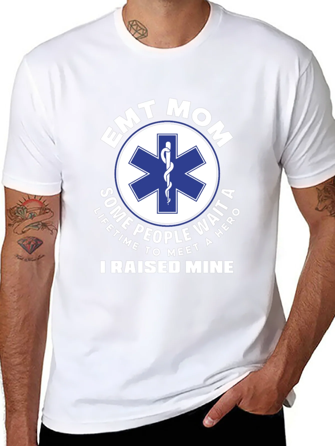 EMT Mom T-Shirt - Hero Raising Tee