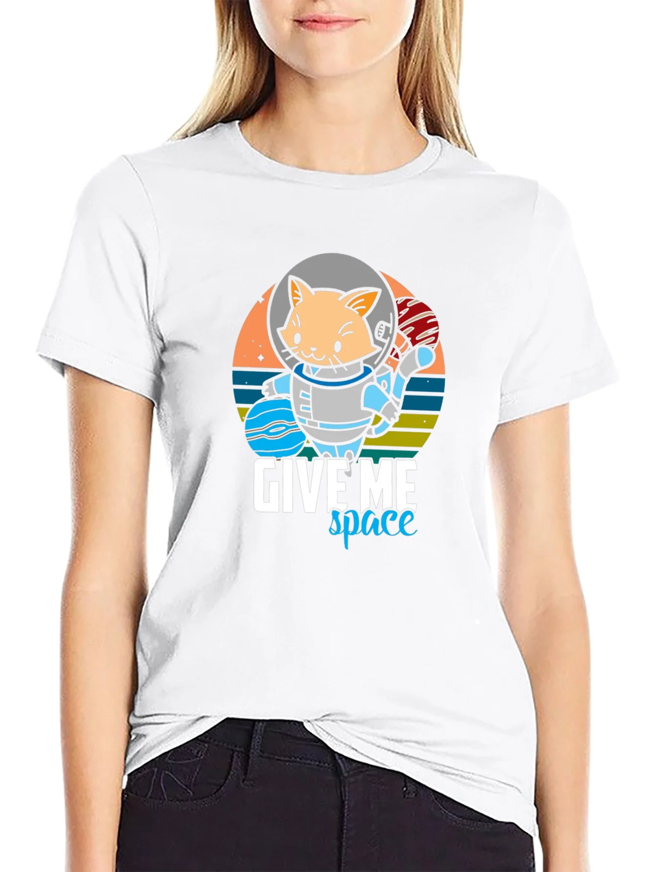 Give Me Space Cat Astronaut T-Shirt