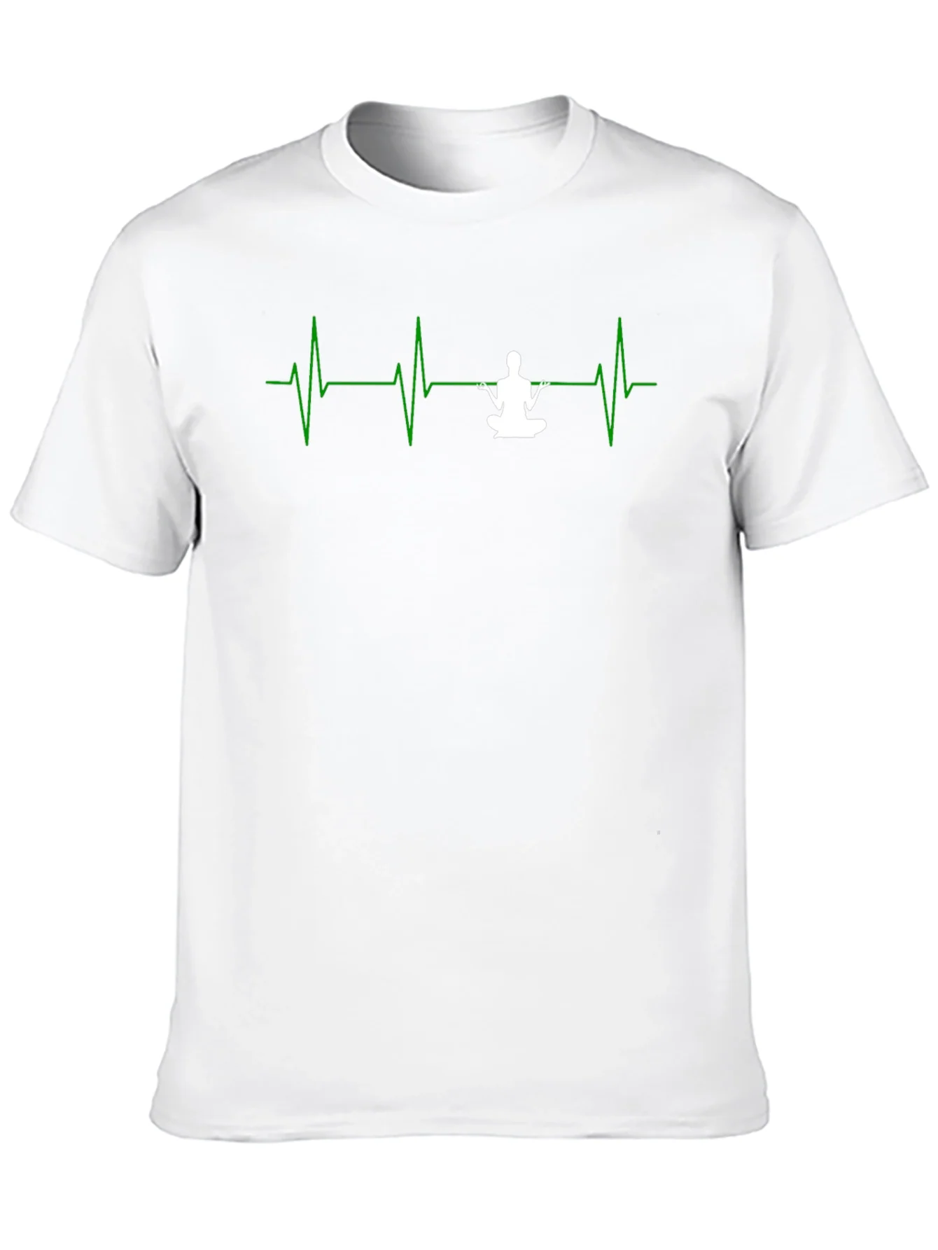 Yoga Heartbeat T-Shirt - Meditate in Style