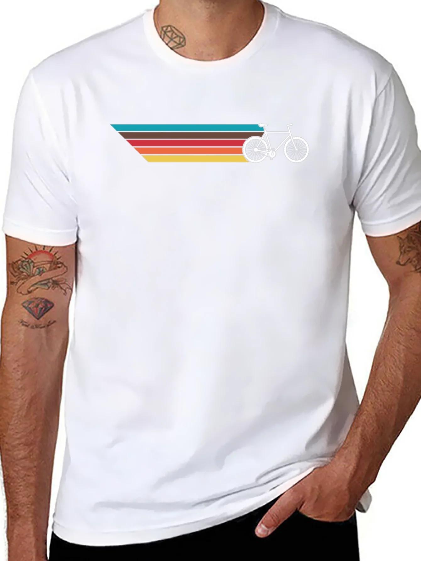 Retro Bike Graphic T-Shirt - Stylish and Comfortable