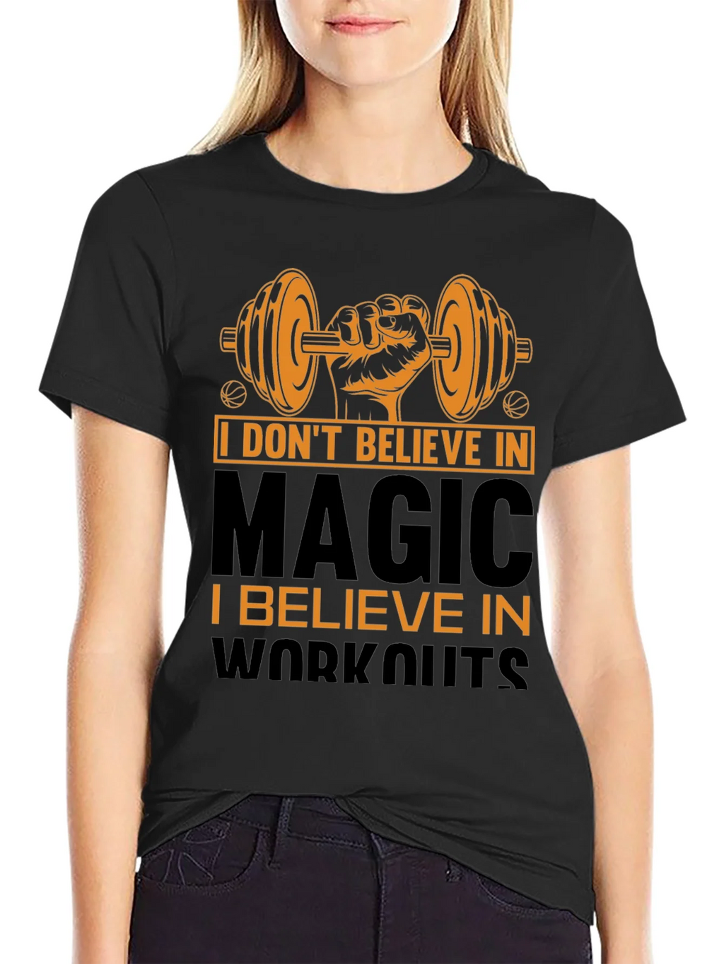 Believe in Workouts Graphic T-Shirt