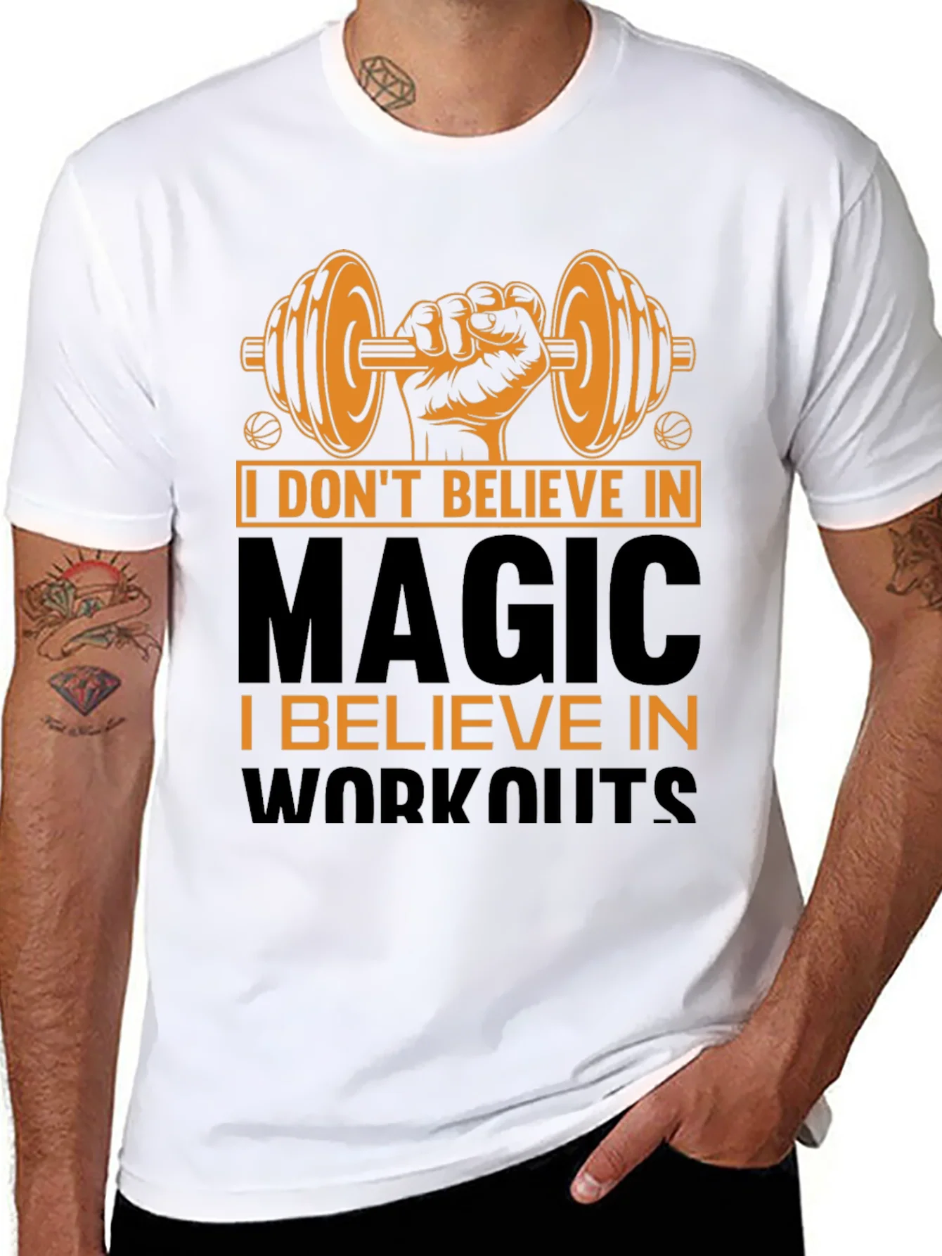 Believe in Workouts Graphic T-Shirt