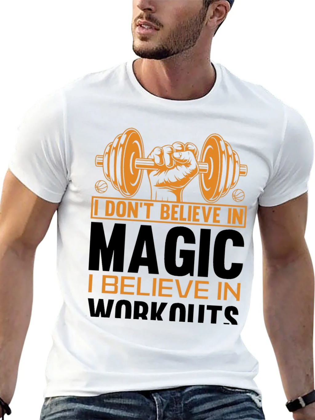 Believe in Workouts Graphic T-Shirt