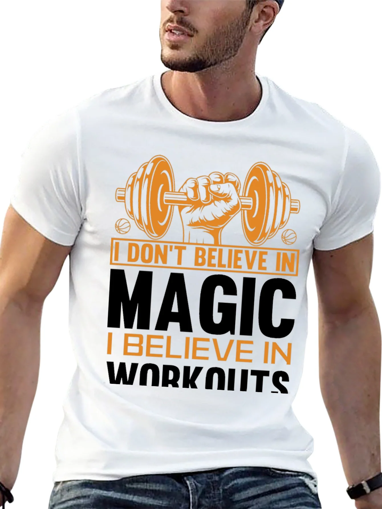 Believe in Workouts Graphic T-Shirt