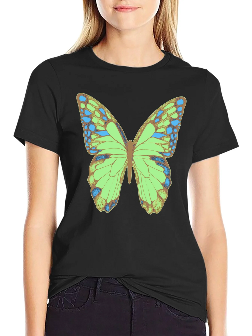 Butterfly Graphic T-Shirt - Nature Inspired Tee
