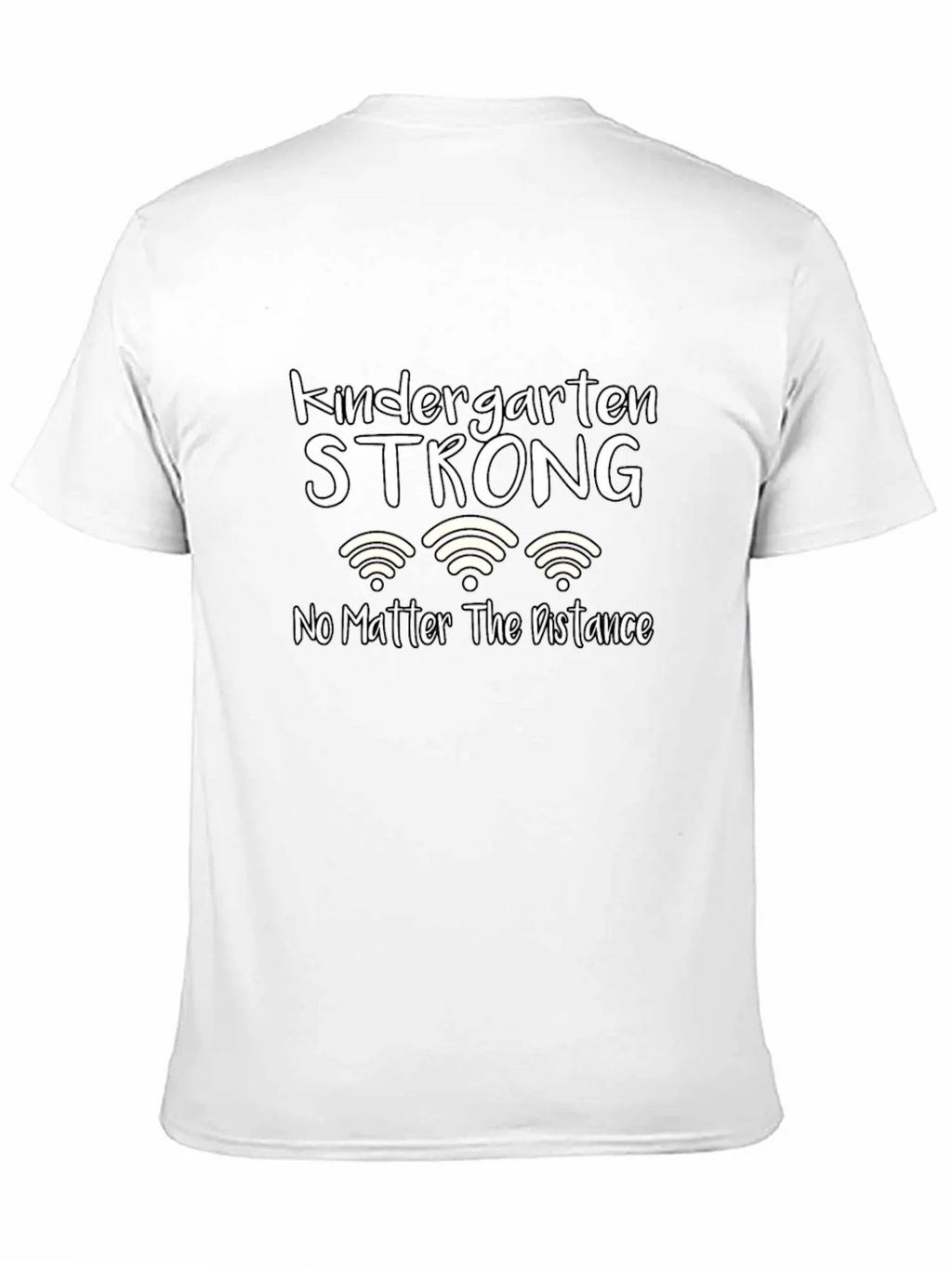 Kindergarten Strong Distance Learning T-Shirt
