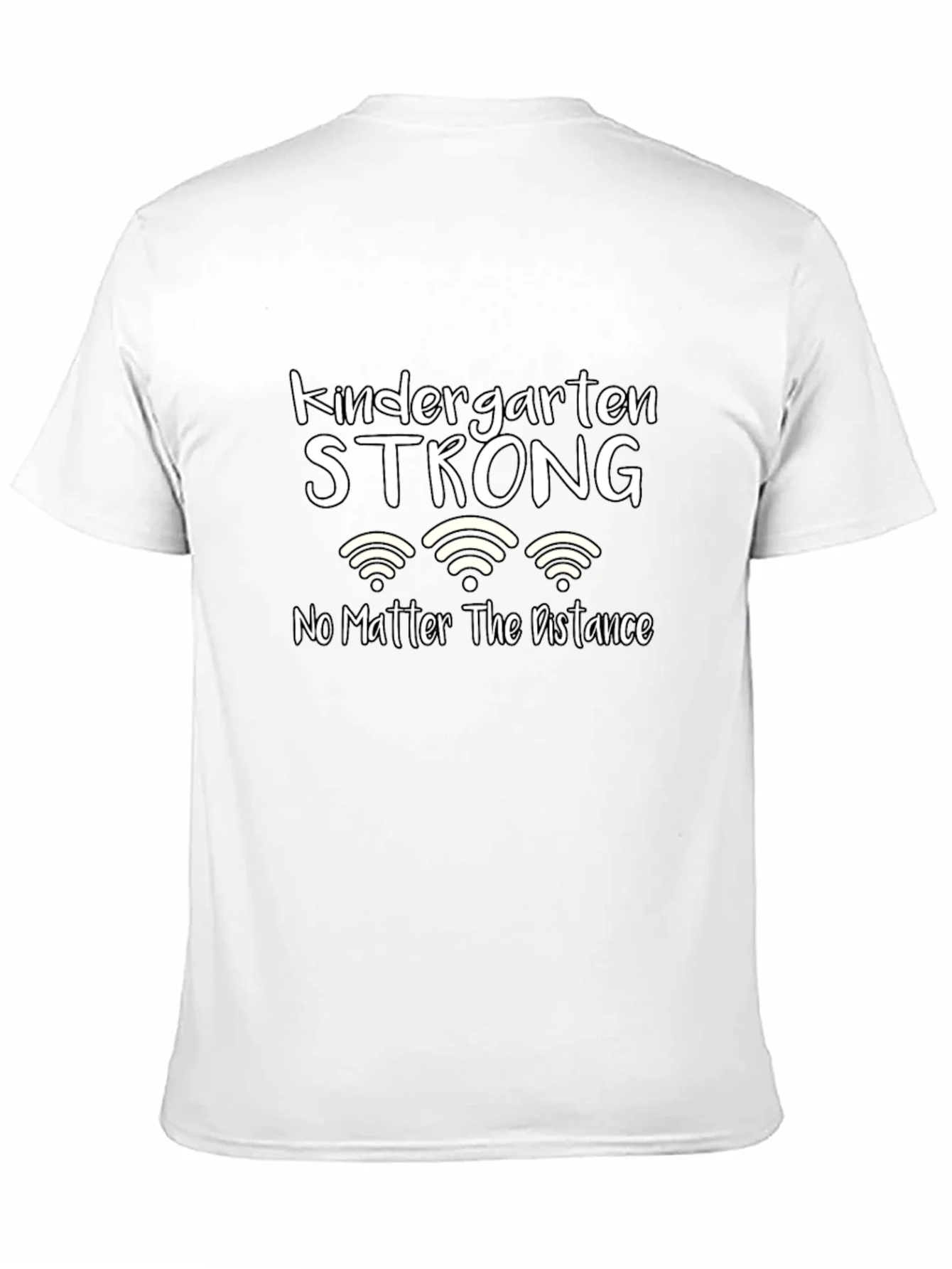 Kindergarten Strong Distance Learning T-Shirt