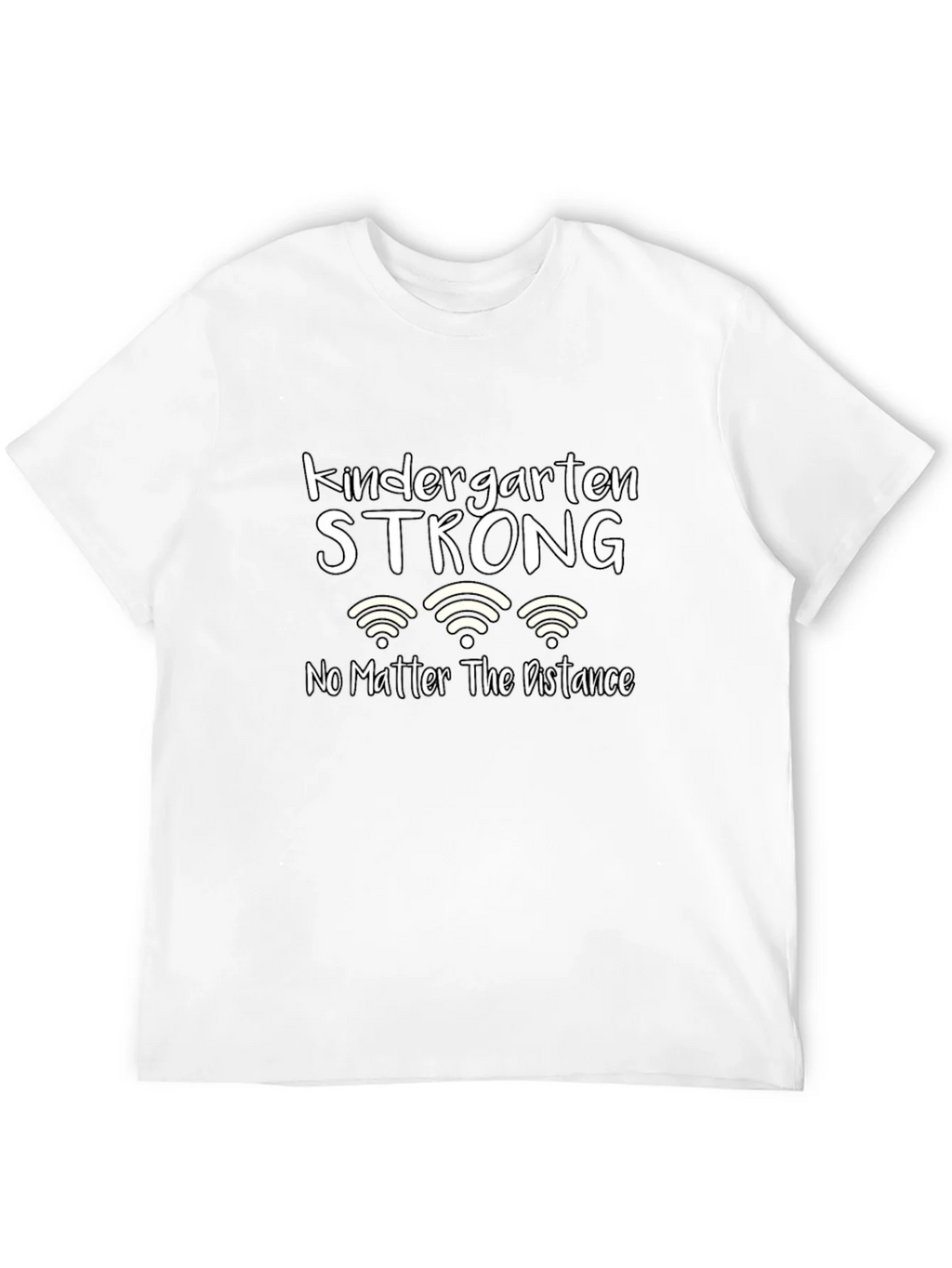 Kindergarten Strong Distance Learning T-Shirt