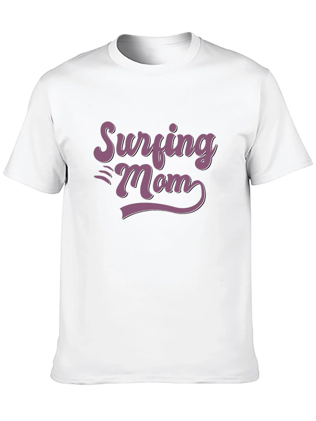 Surfing Mom Graphic T-Shirt