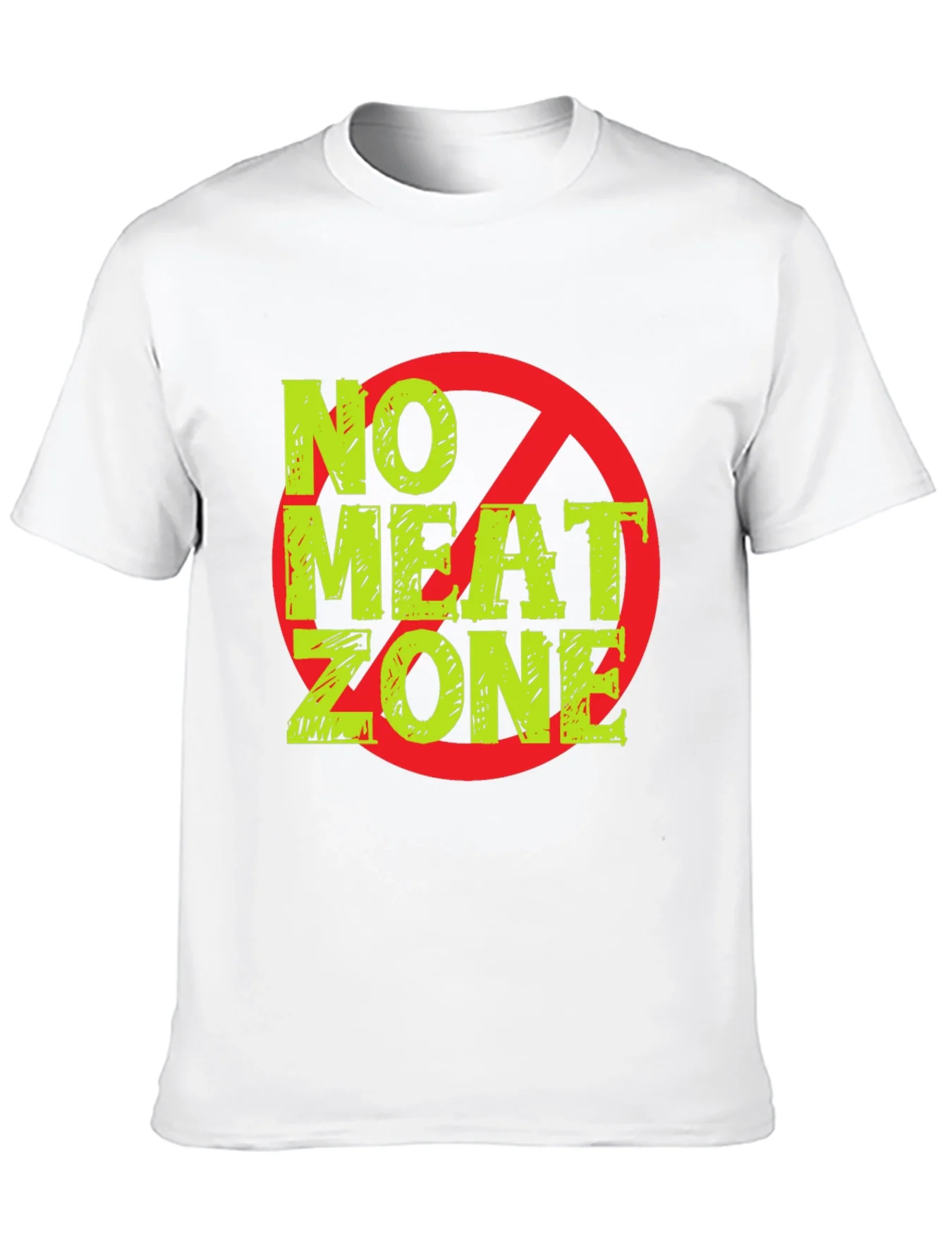 No Meat Zone Graphic T-Shirt - Vegan Lifestyle