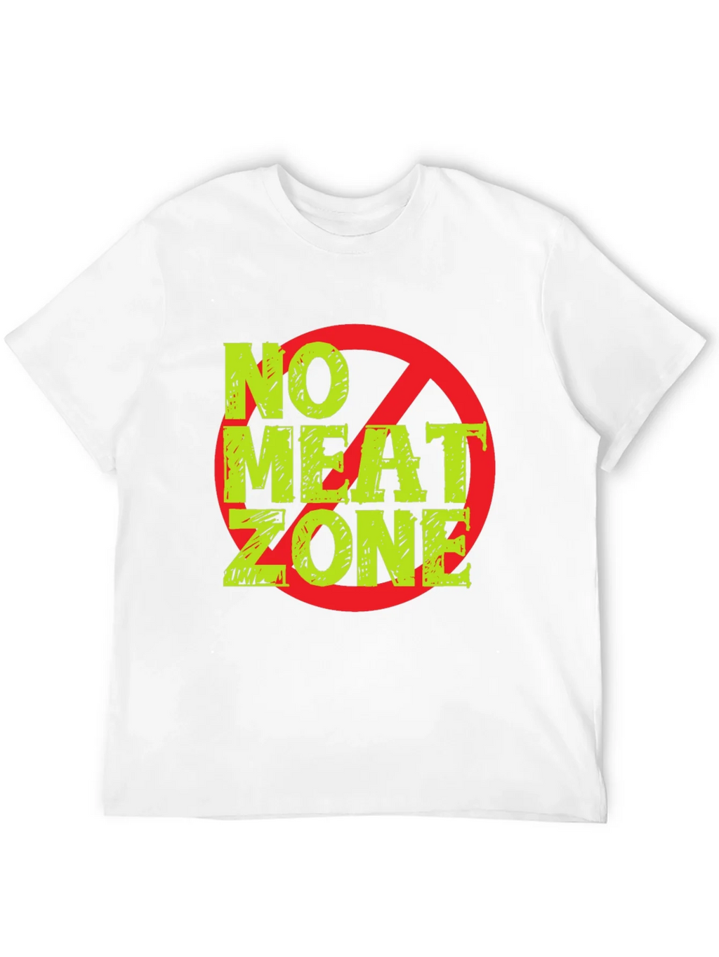 No Meat Zone Graphic T-Shirt - Vegan Lifestyle