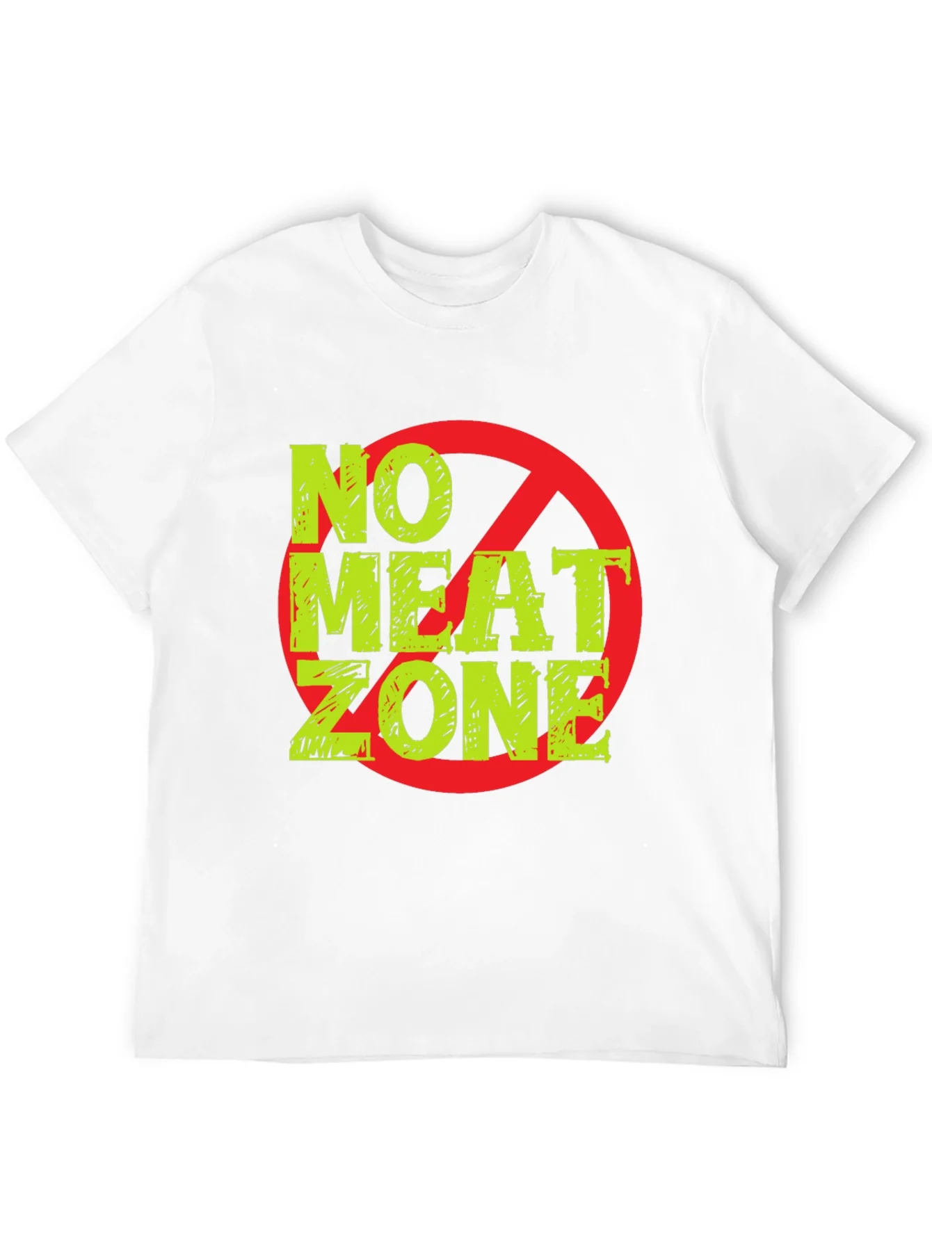 No Meat Zone Graphic T-Shirt - Vegan Lifestyle