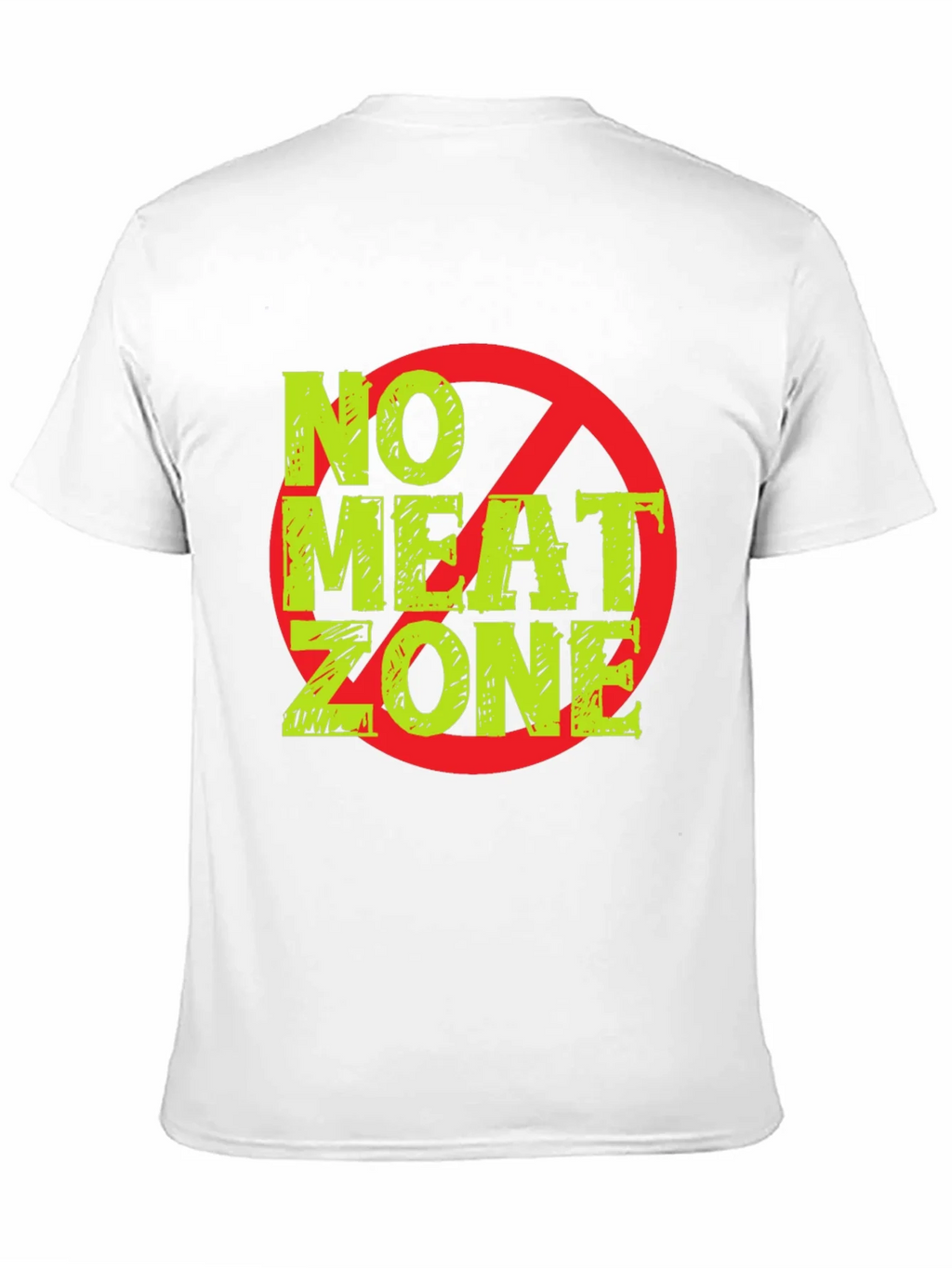 No Meat Zone Graphic T-Shirt - Vegan Lifestyle