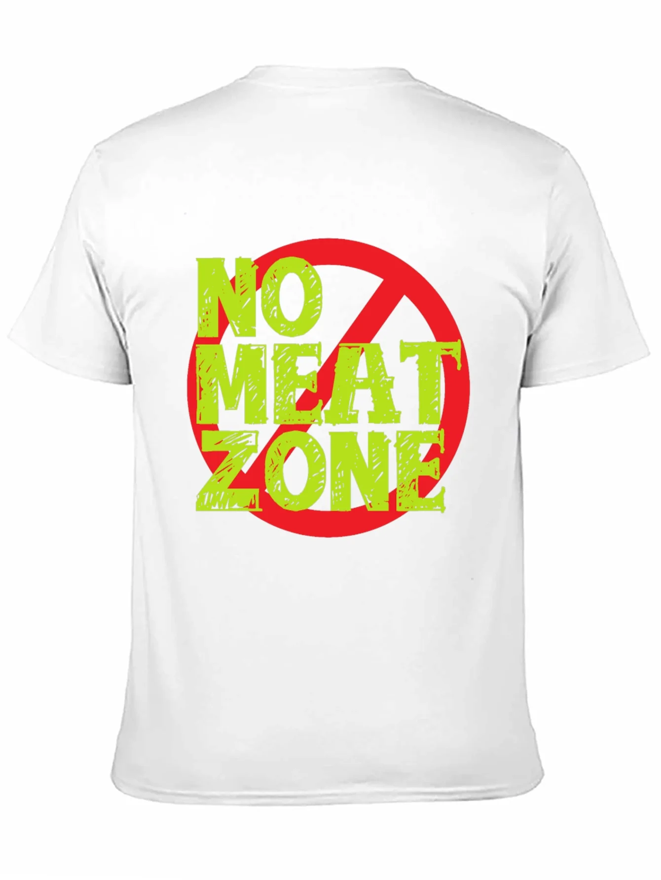 No Meat Zone Graphic T-Shirt - Vegan Lifestyle