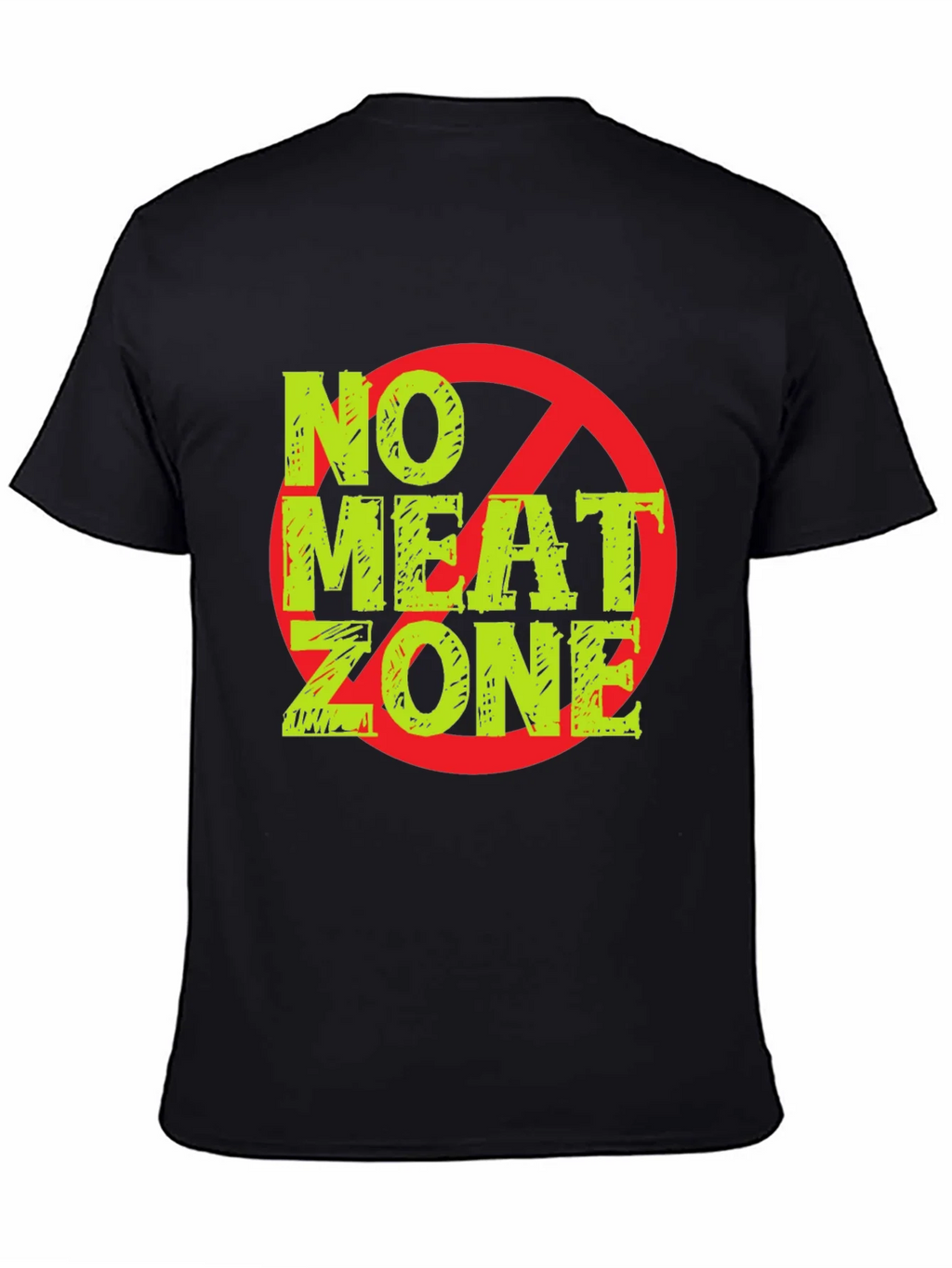 No Meat Zone Graphic T-Shirt - Vegan Lifestyle