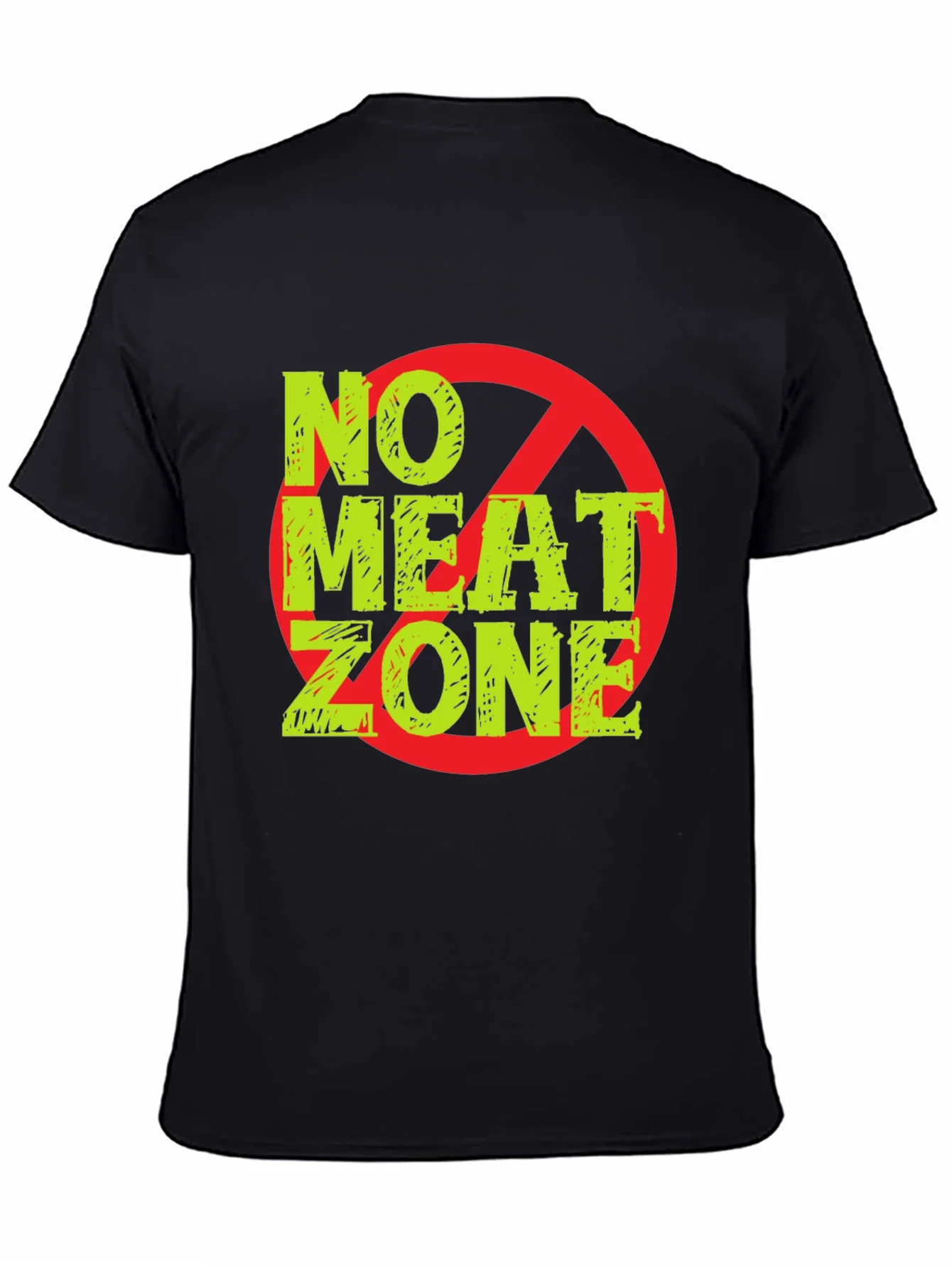 No Meat Zone Graphic T-Shirt - Vegan Lifestyle