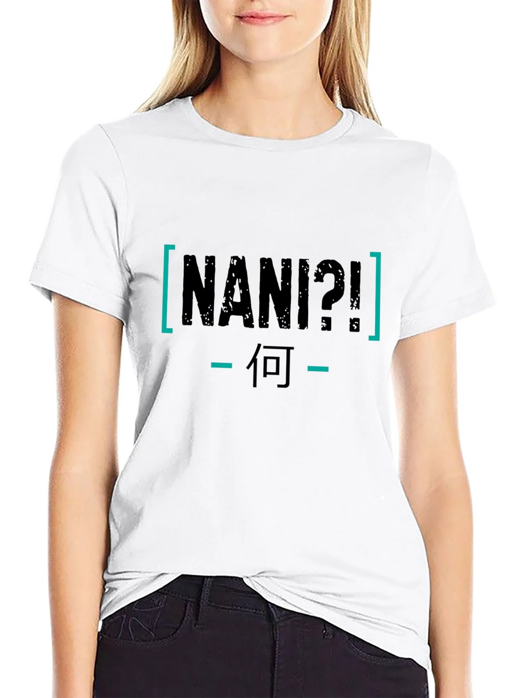 NANI Japanese Text T-Shirt