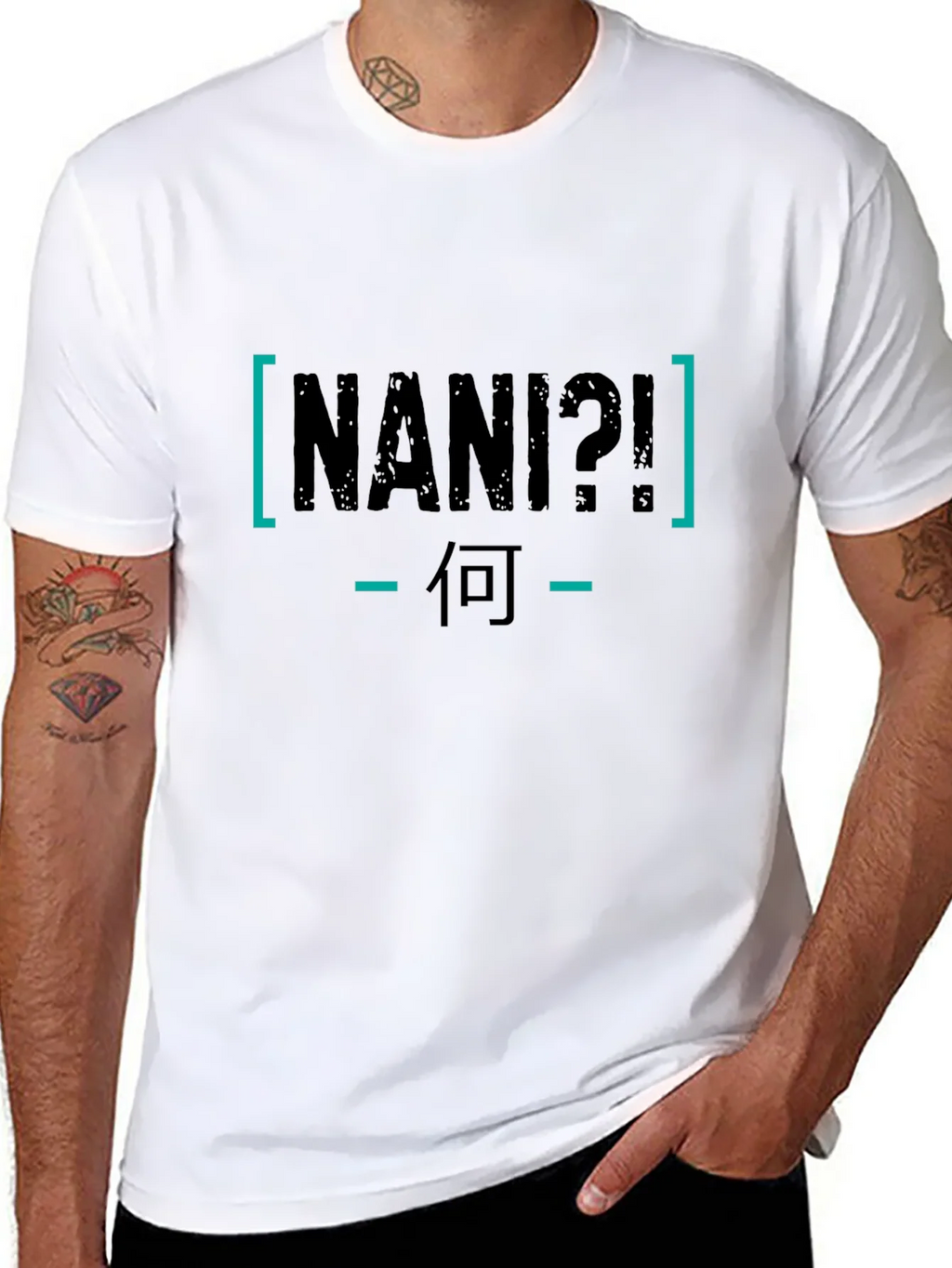 NANI Japanese Text T-Shirt