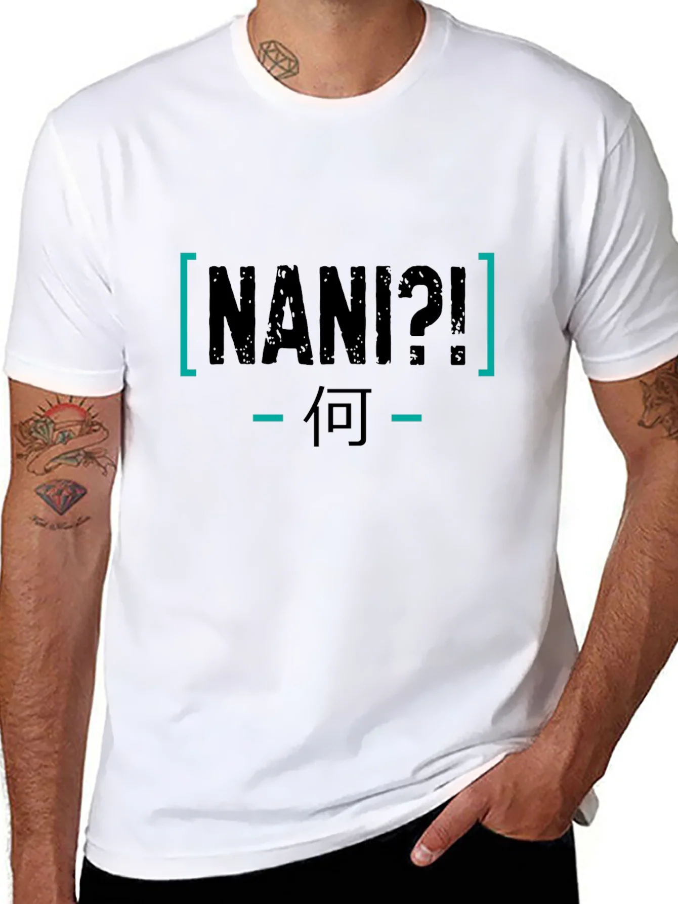 NANI Japanese Text T-Shirt