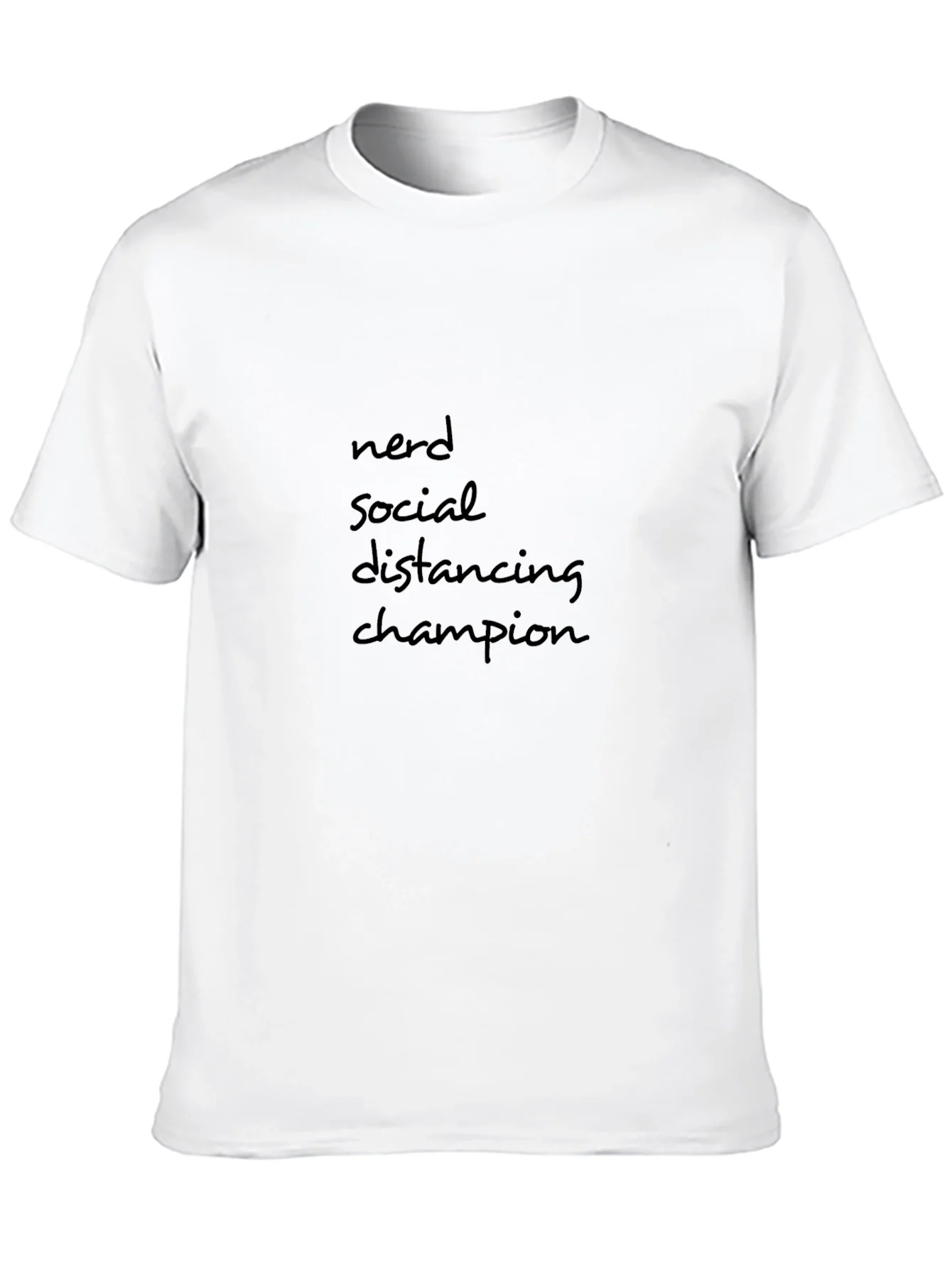 Nerd Social Distancing Champion T-Shirt