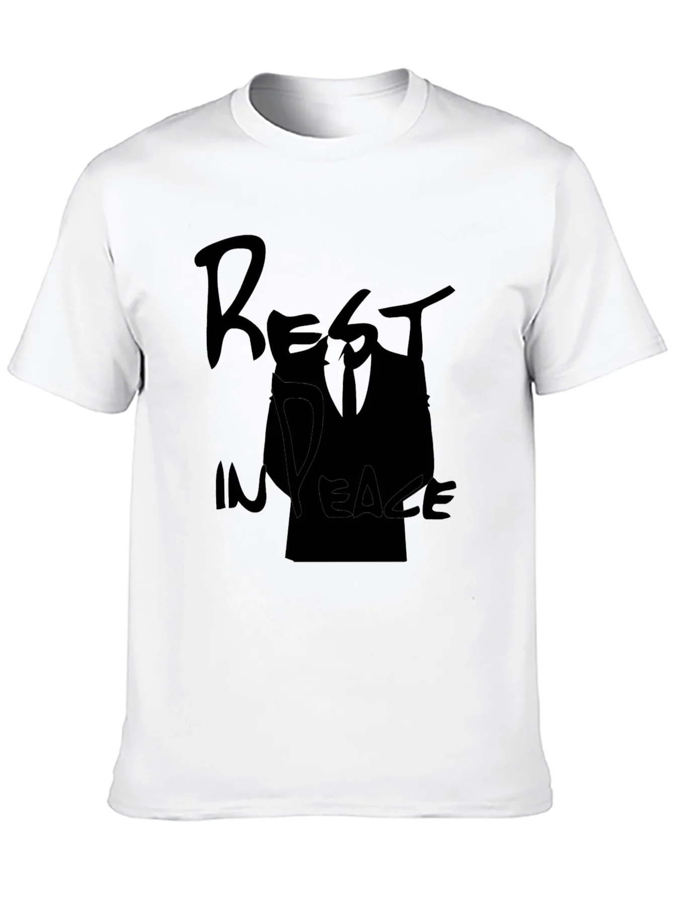 Rest In Peace Graphic T-Shirt - Black