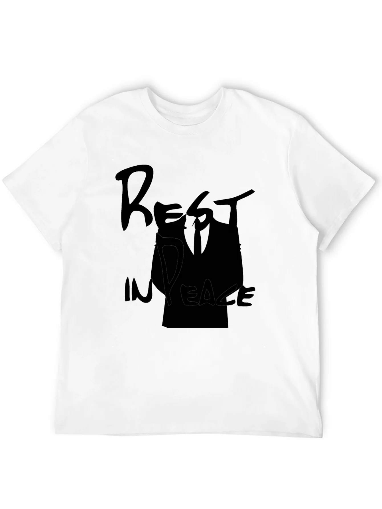 Rest In Peace Graphic T-Shirt - Black