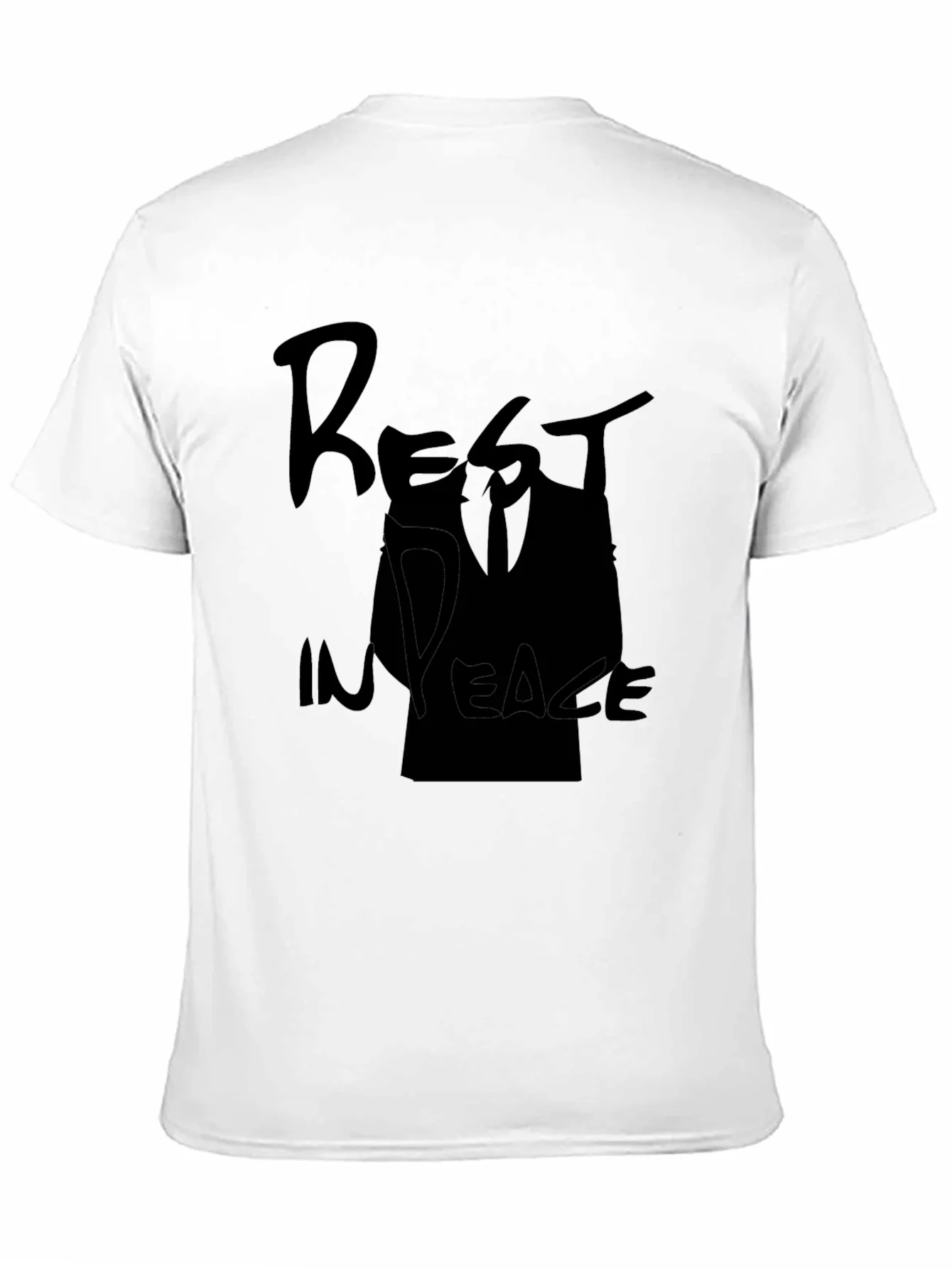 Rest In Peace Graphic T-Shirt - Black