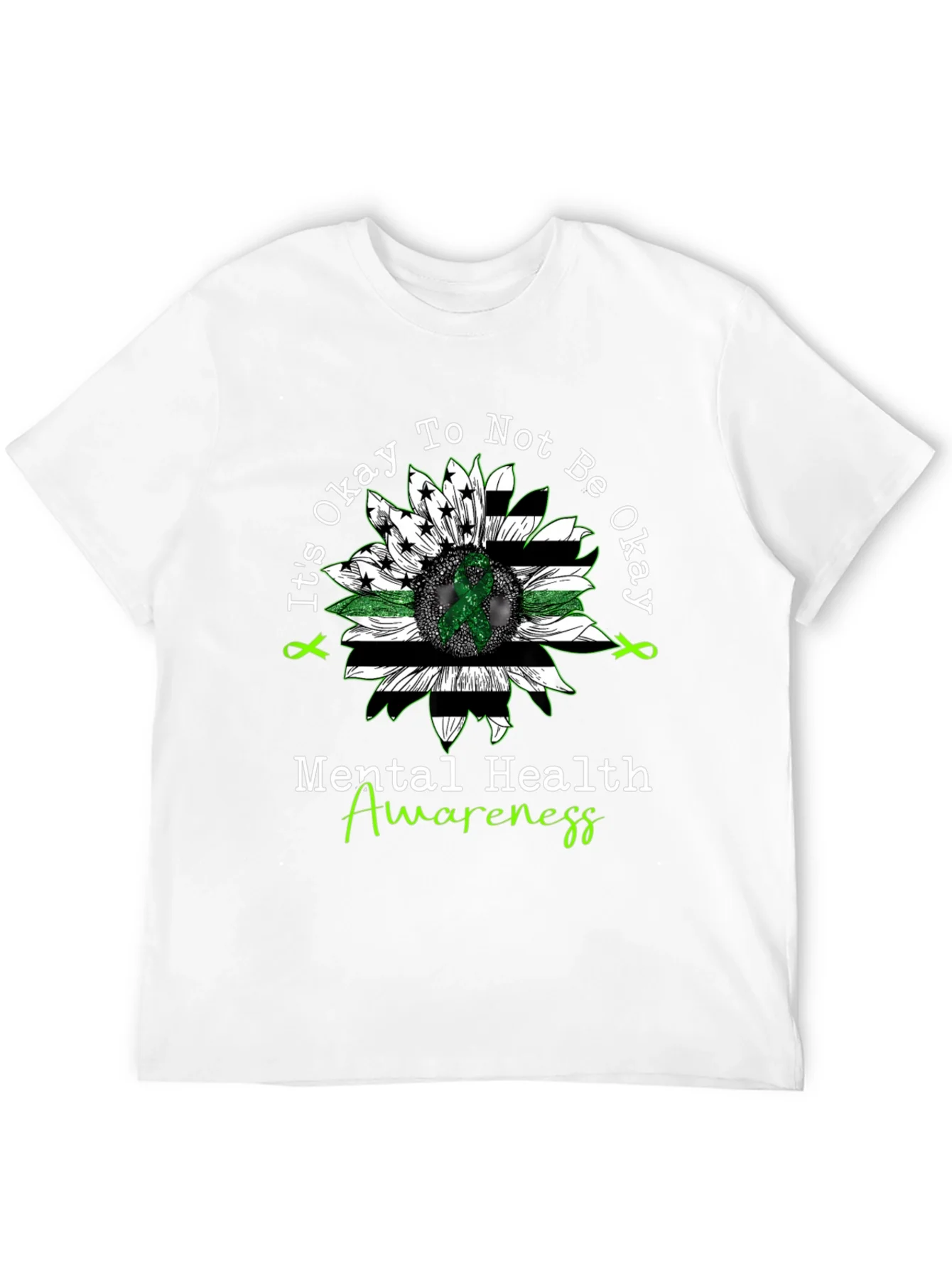 Mental Health Awareness Sunflower T-Shirt