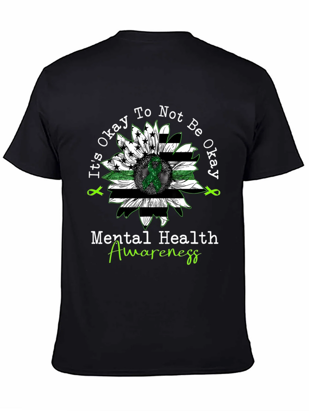 Mental Health Awareness Sunflower T-Shirt