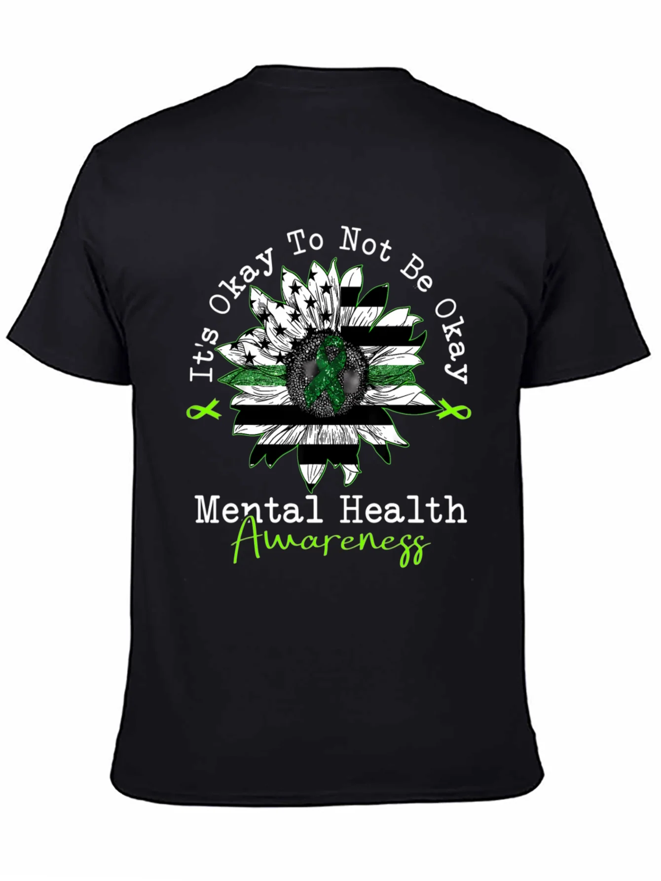 Mental Health Awareness Sunflower T-Shirt