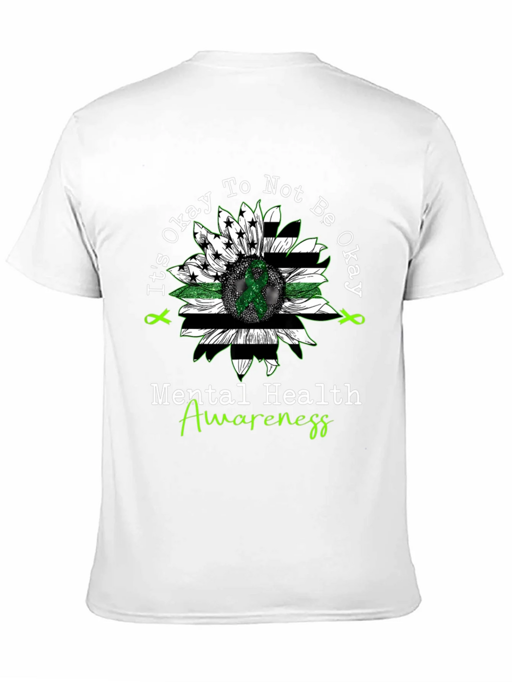 Mental Health Awareness Sunflower T-Shirt